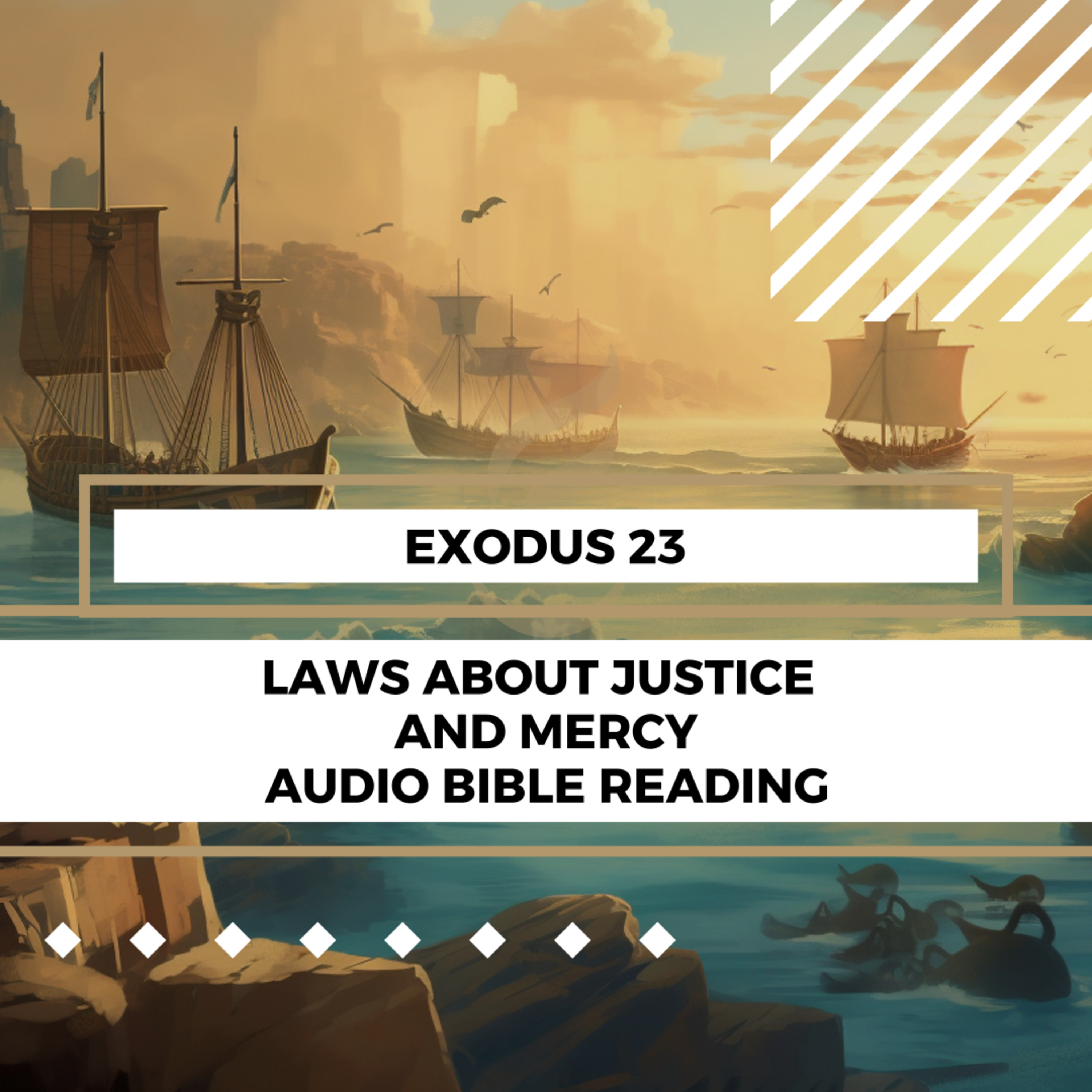 Exodus 23: Laws about Justice and Mercy - Clear & Engaging Audio Bible Reading | God's Instruction, Justice for the Poor, and Mercy for Enemies episode artwork