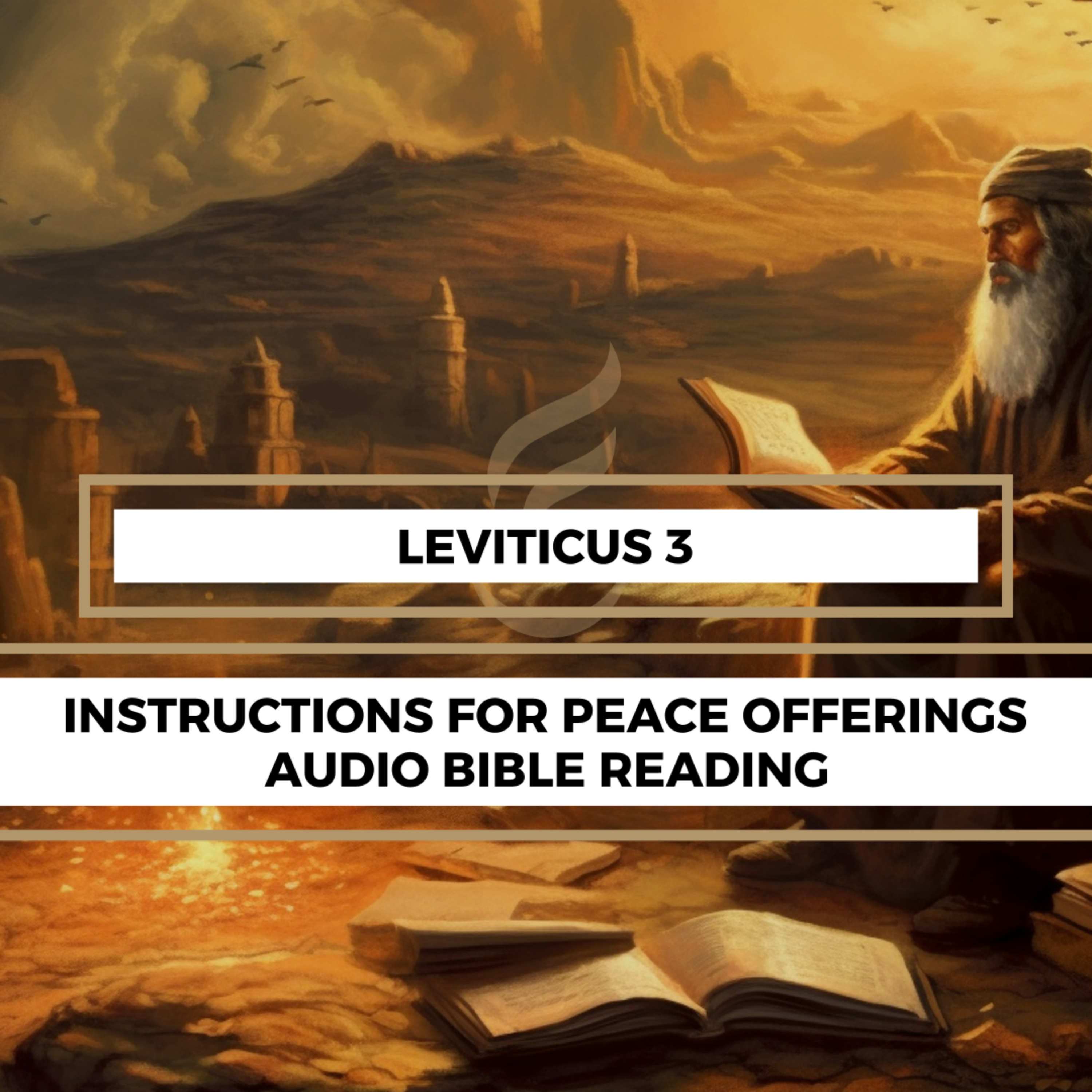 Leviticus 3: Instructions for Offering Peace Offerings - Clear & Engaging Audio Bible Reading | Symbolism, Rituals, and Spiritual Significance episode artwork