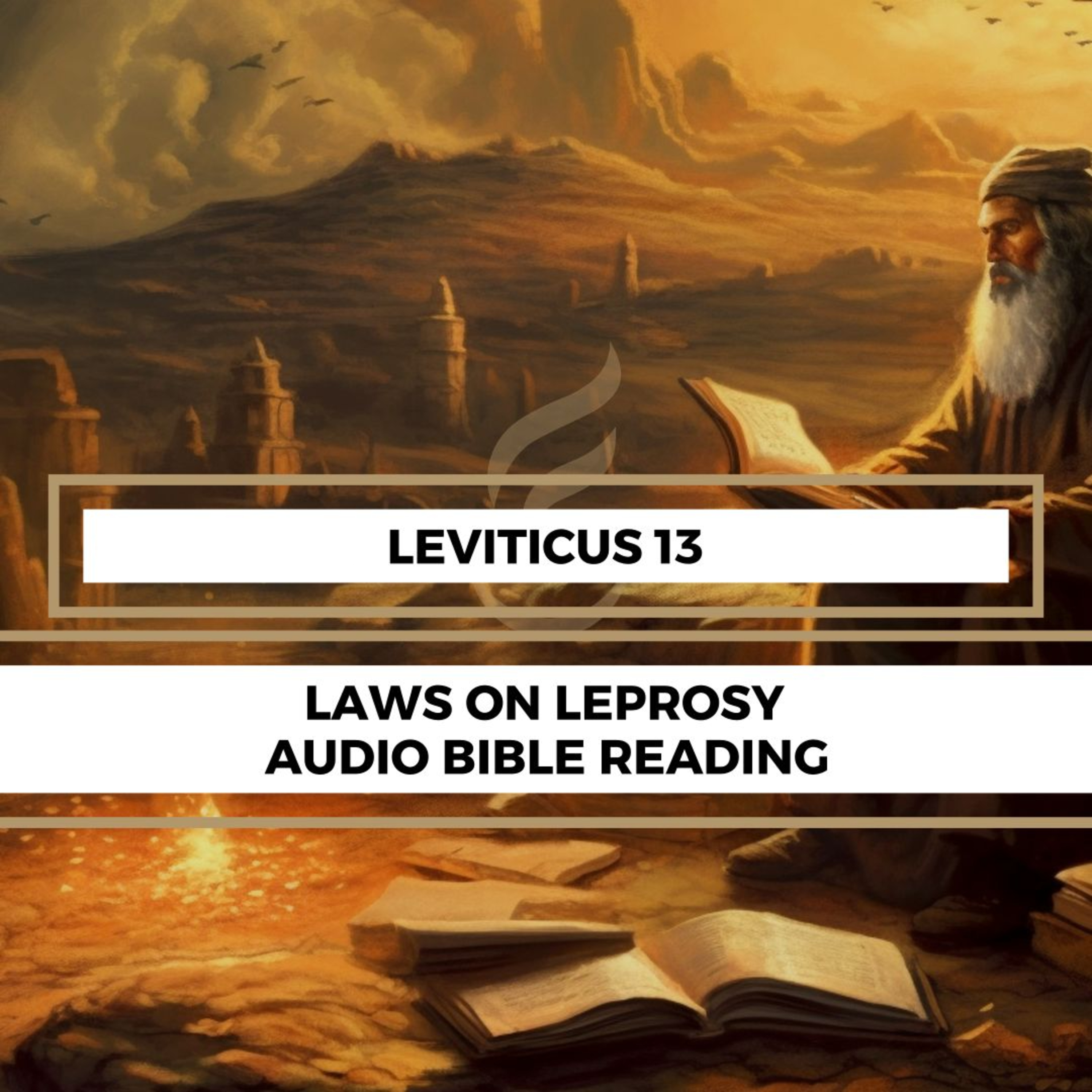 Leviticus 13: Laws on Leprosy - Clear & Engaging Audio Bible Reading | Identification, Isolation, and Cleansing of the Diseased episode artwork