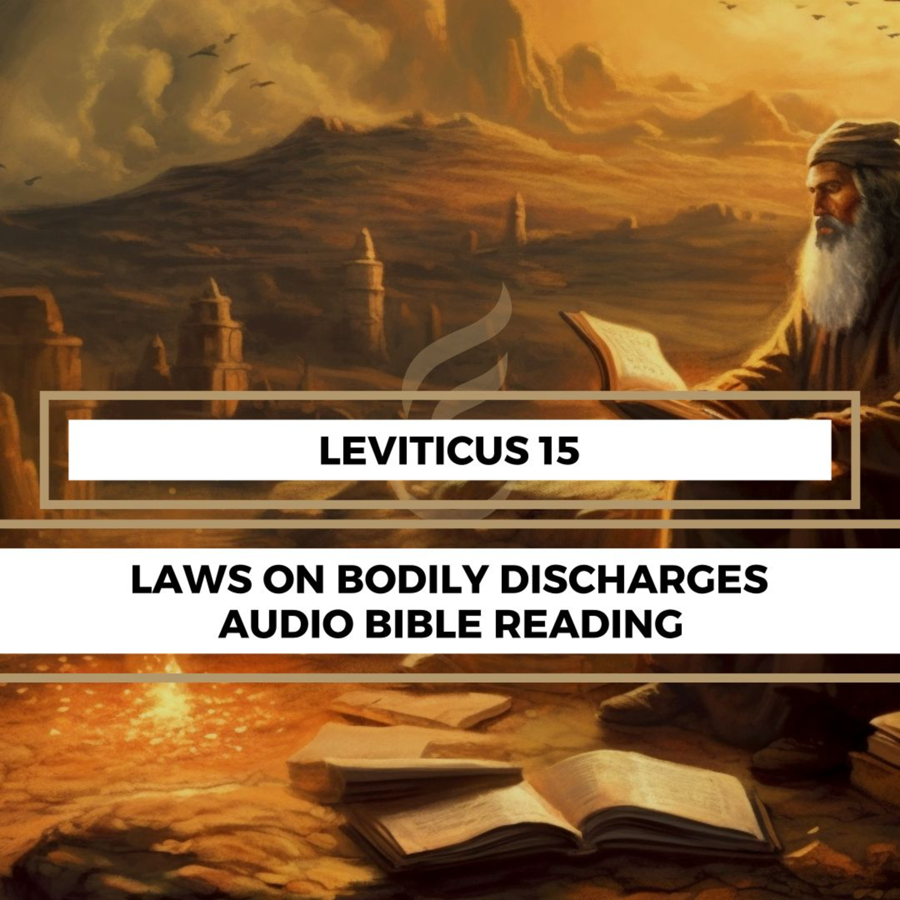 Leviticus 15: Laws on Bodily Discharges - Clear & Engaging Audio Bible Reading | Ritual Purity and Impurity, Medical Observations, and Priestly Functions episode artwork