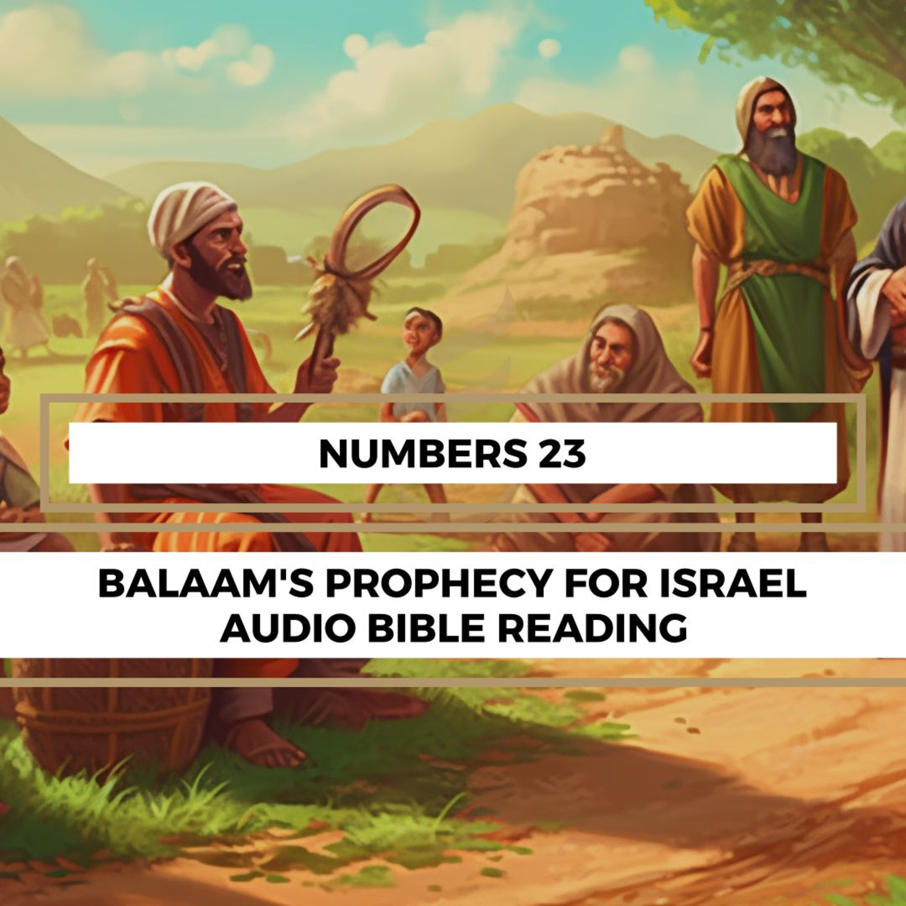Numbers 23: Balaam's Prophecy for Israel - Clear & Engaging Audio Bible Reading | God's Blessing, Balaam's Contradictions, and Israel's Victory episode artwork