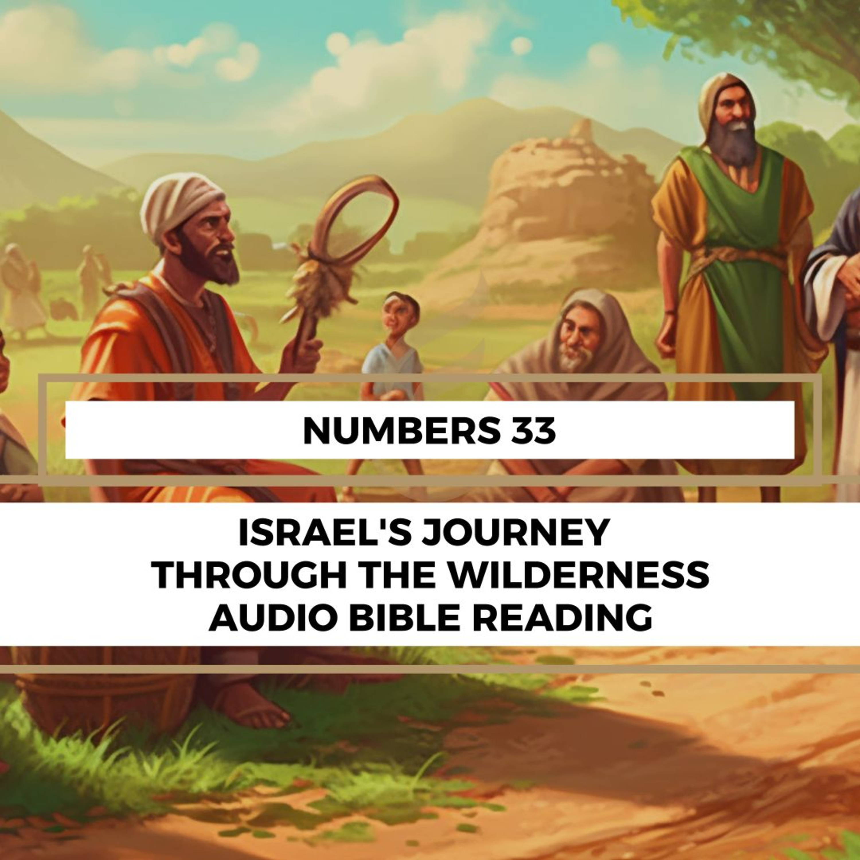 Numbers 33: Israel's Journey through the Wilderness - Clear & Engaging Audio Bible Reading | Key Events and Lessons on God's Guidance and Provision episode artwork