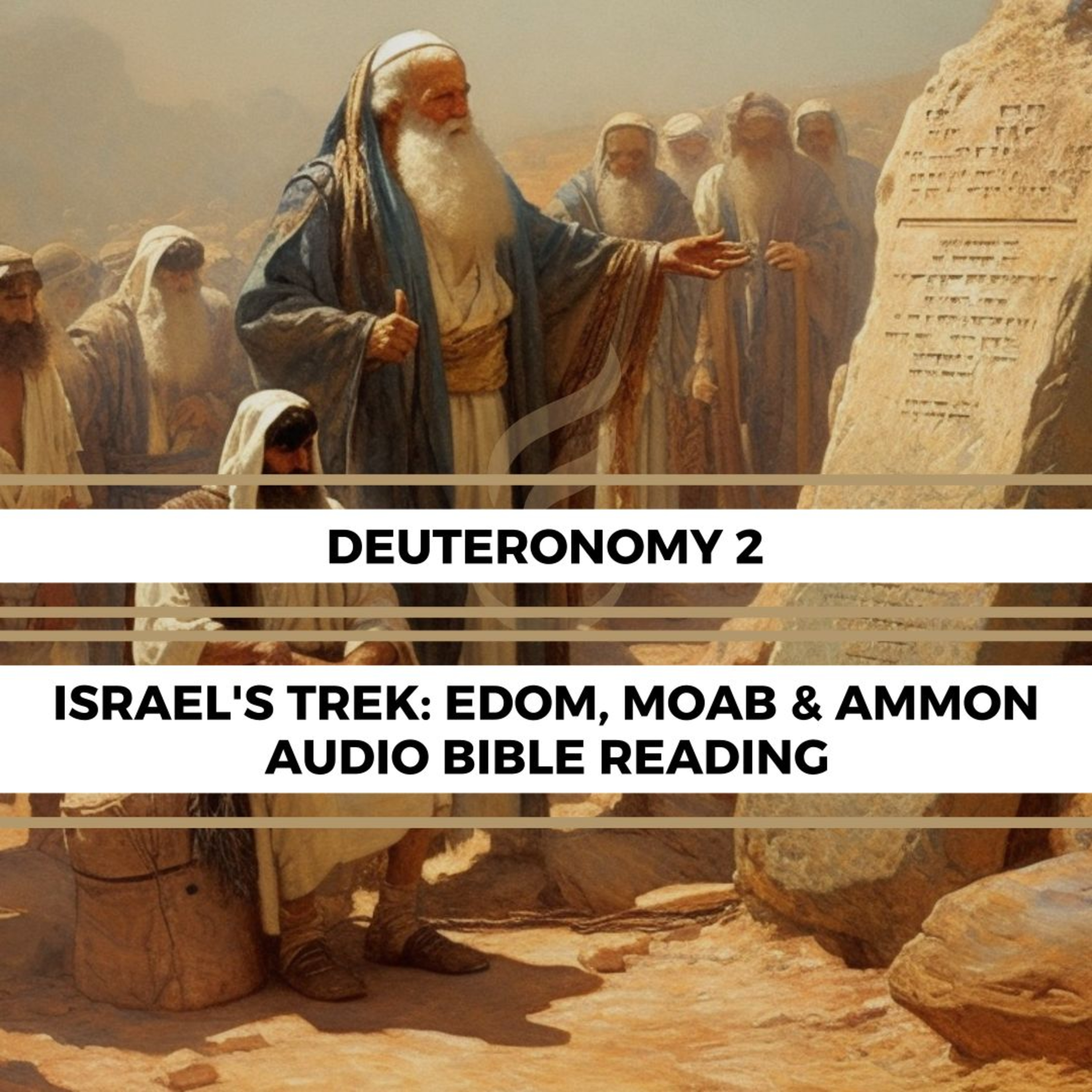 Deuteronomy 2: Israel's Journey Through Edom, Moab, and Ammon - Clear & Engaging Audio Bible Reading | Lessons on Obedience, God's Provision, and Faithfulness episode artwork