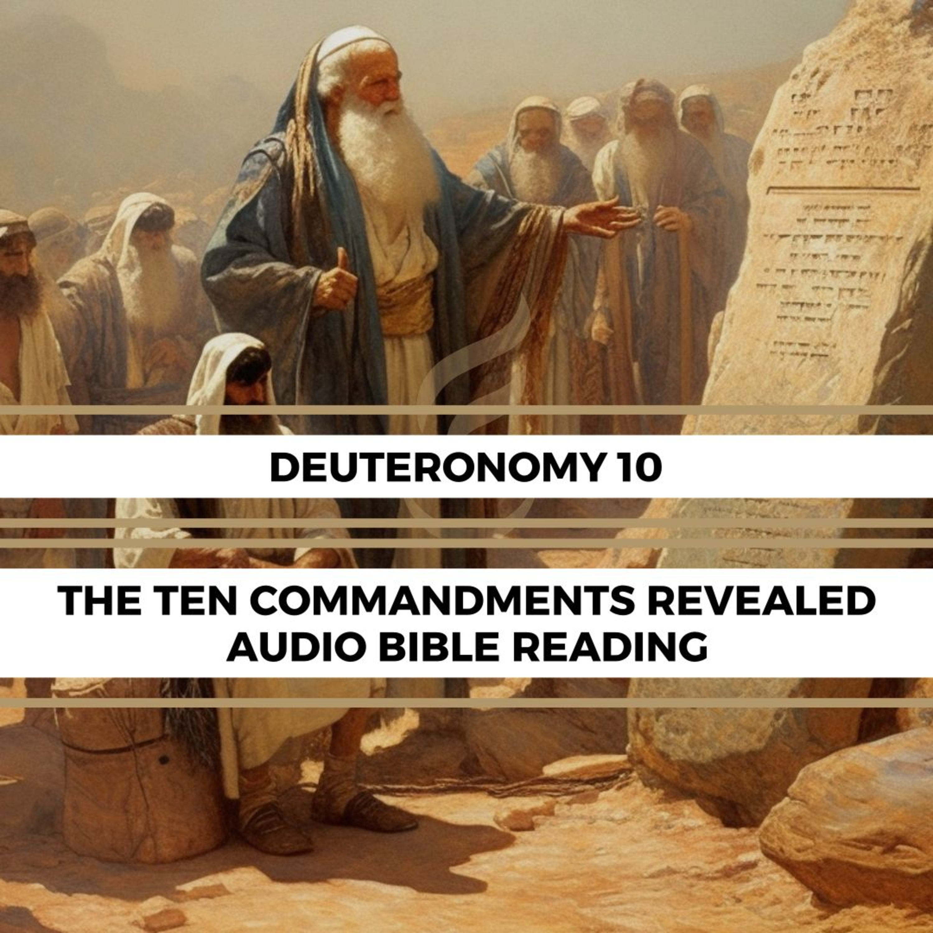 Deuteronomy 10: The Ten Commandments Revealed - Clear & Engaging Audio Bible Reading | Moses' Mediation, God's Grace, and the Call to Love and Serve episode artwork