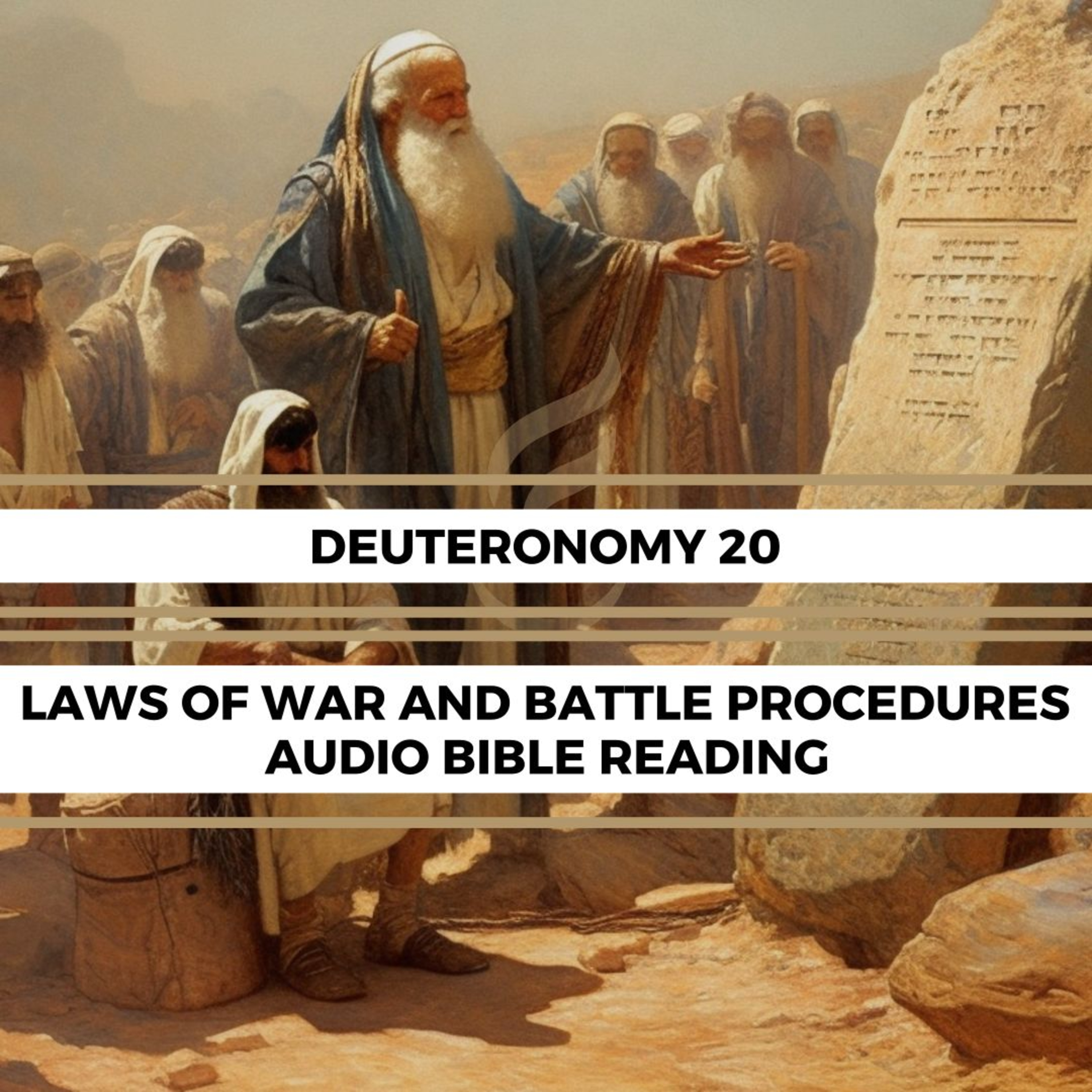 Deuteronomy 20: Laws of War and Battle Procedures - Clear & Engaging Audio Bible Reading | Exemption Categories, Strategies, and Ultimate Victory episode artwork