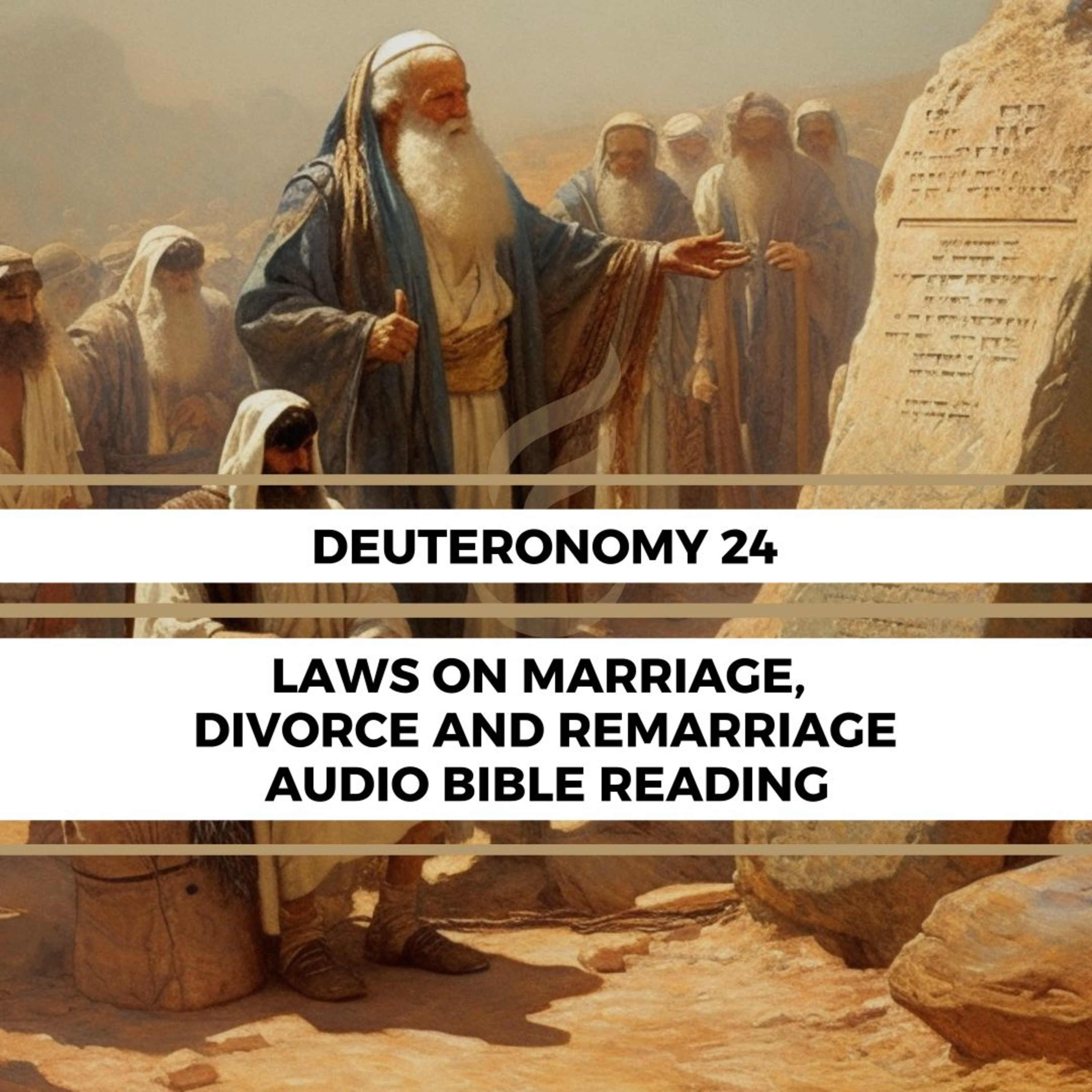 Deuteronomy 24: Laws on Marriage, Divorce, and Remarriage - Clear & Engaging Audio Bible Reading | Guiding Principles for Healthy Relationships episode artwork