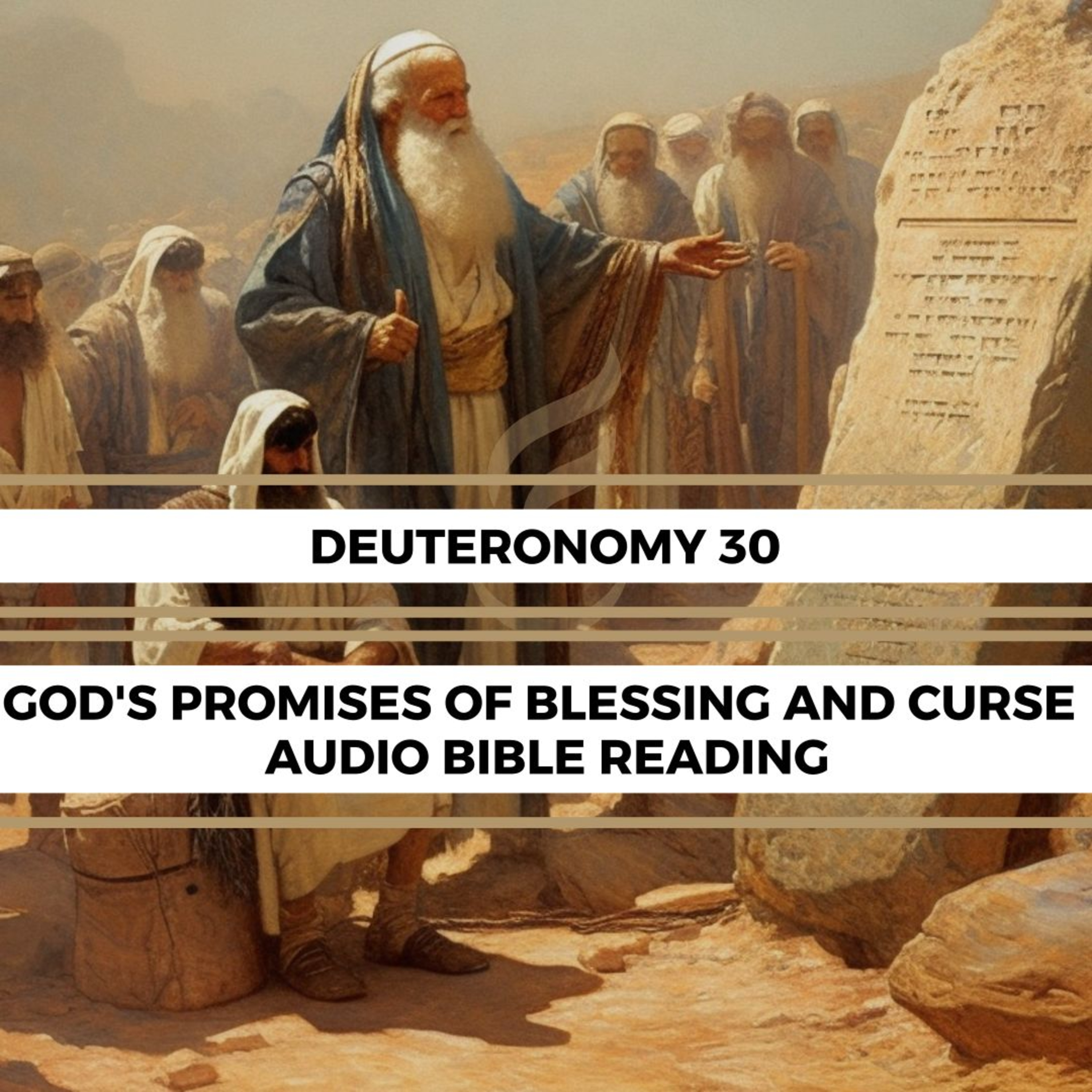 Deuteronomy 30: God's Promises of Blessing and Curse - Clear & Engaging Audio Bible Reading | Choosing Life, Following God's Commands, and Reaping the Fruit of Obedience episode artwork