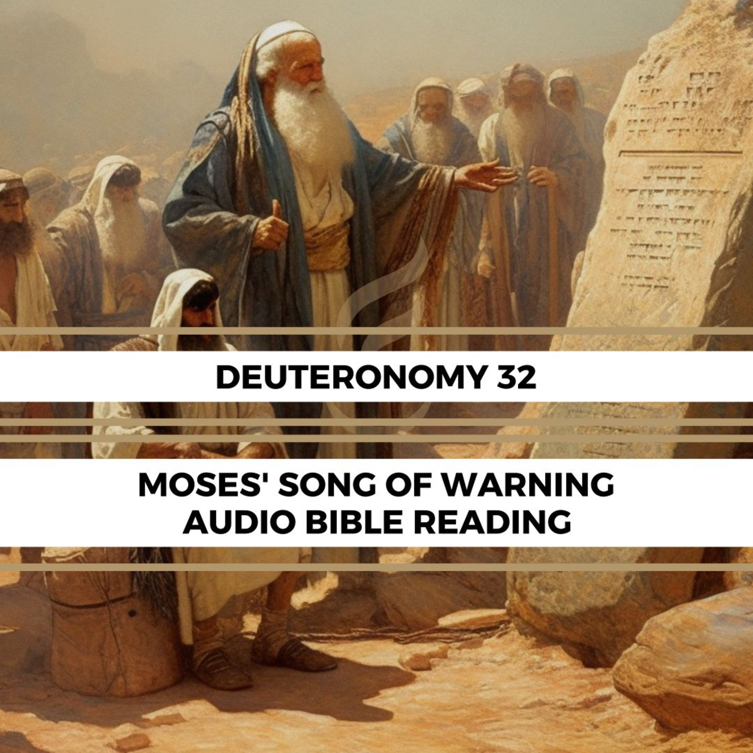 Deuteronomy 32: Moses' Song of Warning - Clear & Engaging Audio Bible Reading | Israel's Rebellion, God's Judgment, and His Mercy episode artwork