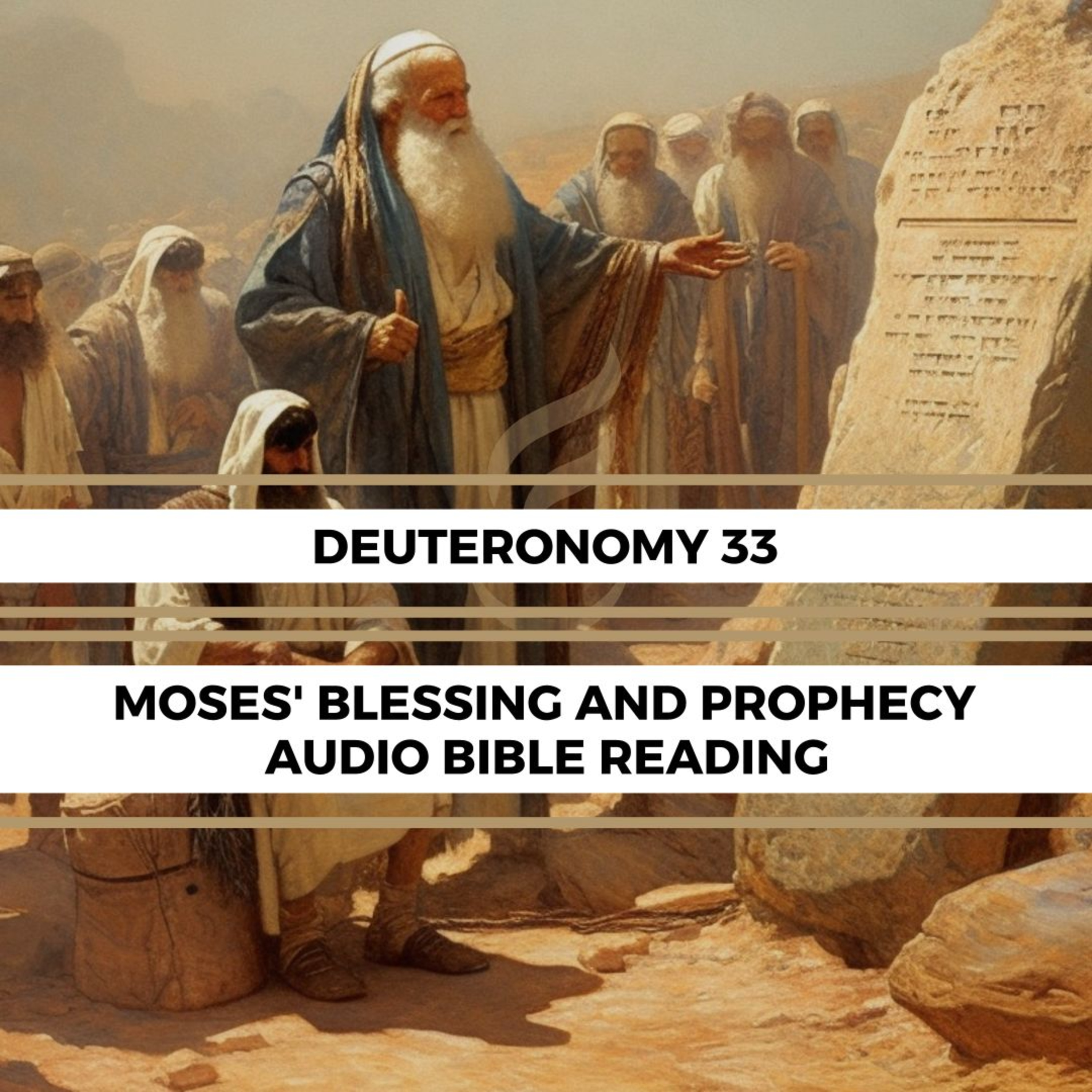 Deuteronomy 33: Moses' Blessing and Prophecy - Clear & Engaging Audio Bible Reading | Powerful Prophetic Words Over the Tribes of Israel episode artwork