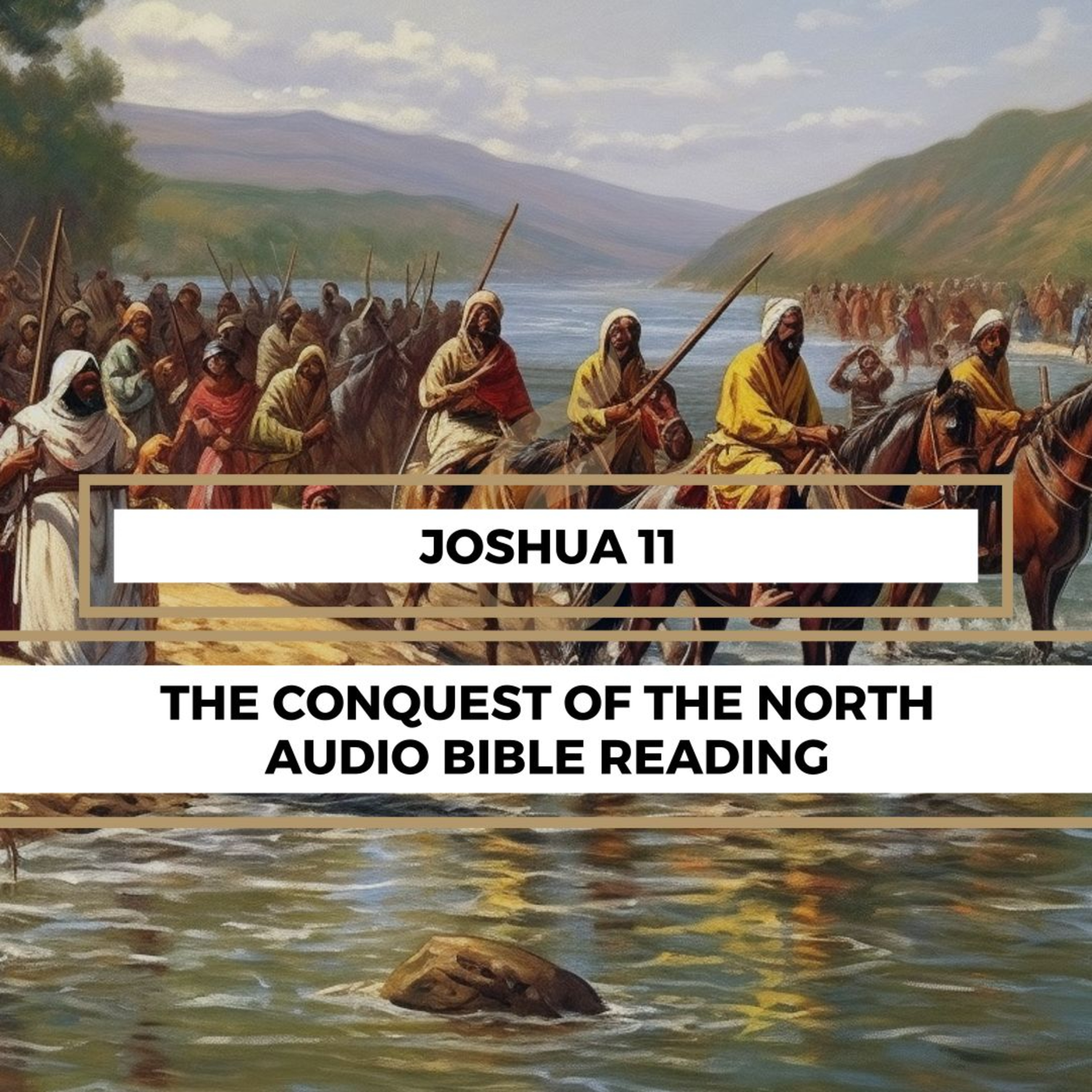 Joshua 11: The Conquest of the North - Clear & Engaging Audio Bible Reading | Battles, Kings, and God's Faithfulness episode artwork