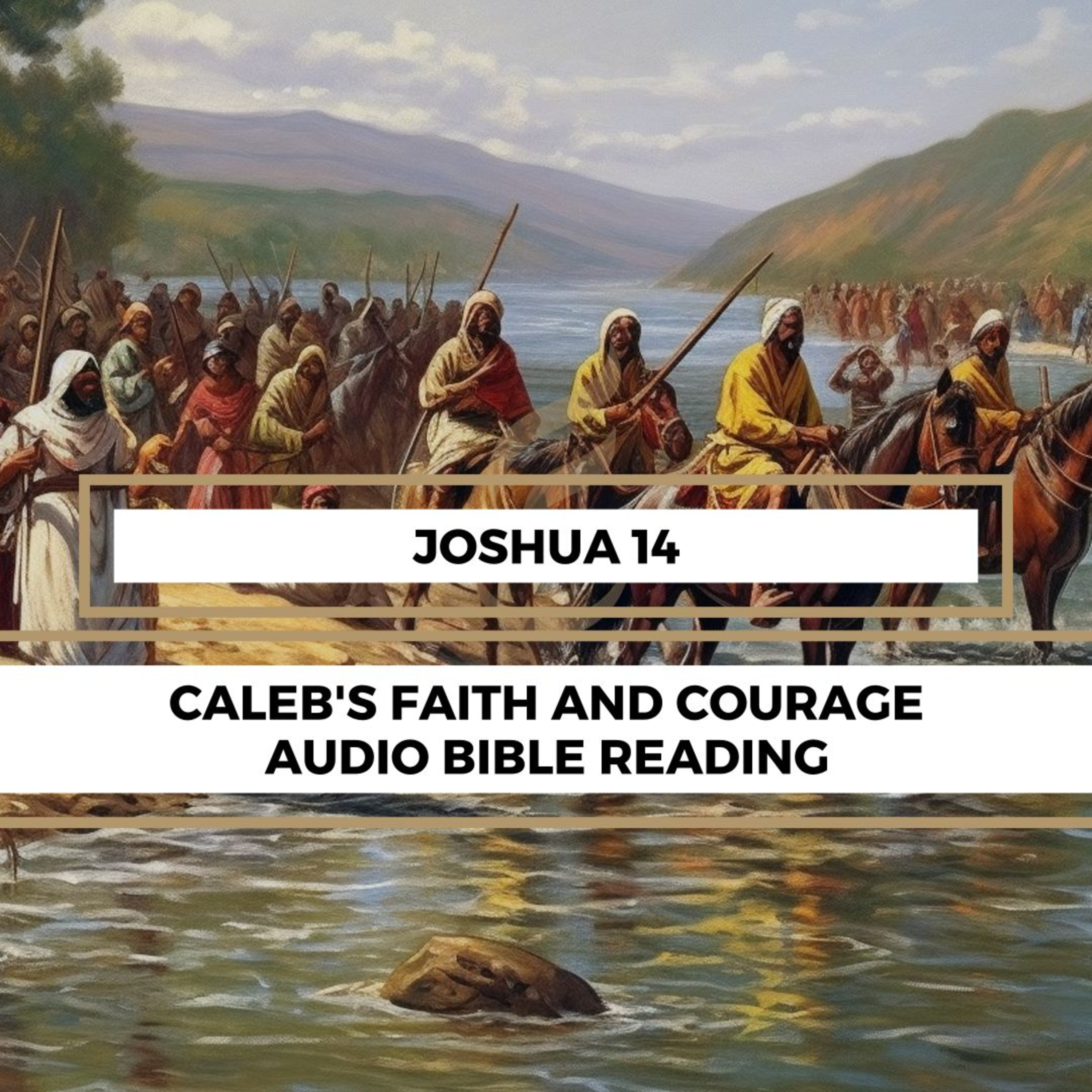 Joshua 14: Caleb's Faith and Courage - Clear & Engaging Audio Bible Reading | The Land's Inheritance, Caleb's Request, and God's Blessing episode artwork