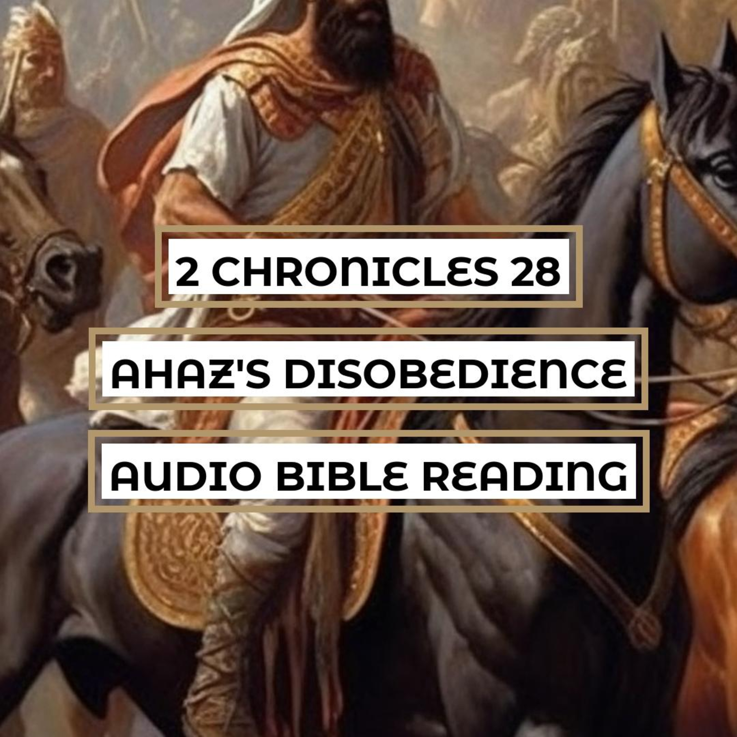 2 Chronicles 28: Ahaz's Disobedience Leading to Judah's Devastation - Clear & Engaging Audio Bible Reading | Unholy Alliances, Reckless Decisions, and Divine Judgment episode artwork