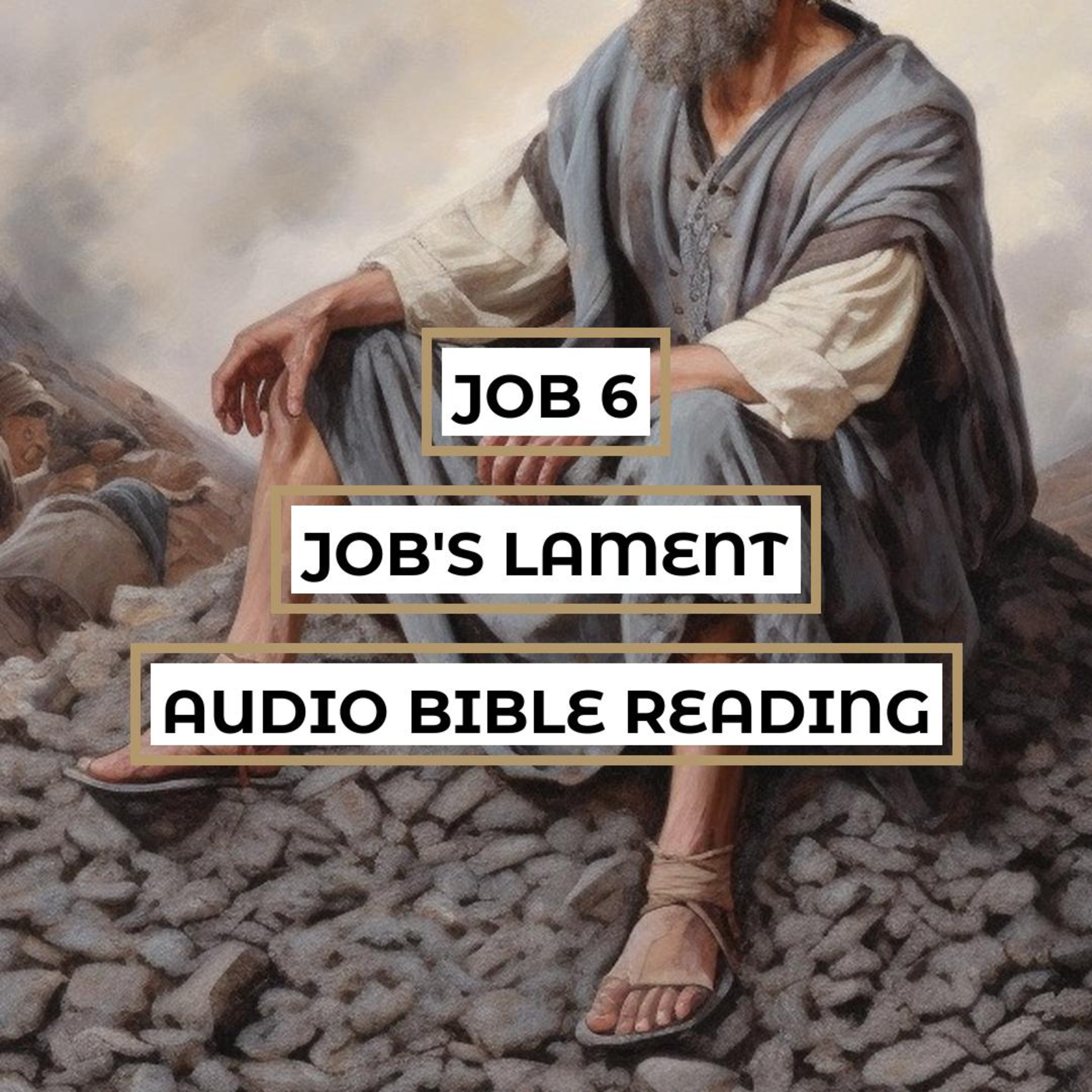 Job 6: Job's Lament - Clear & Engaging Audio Bible Reading | Job's Suffering, Friends' Insensitivity, and His Call for Death episode artwork