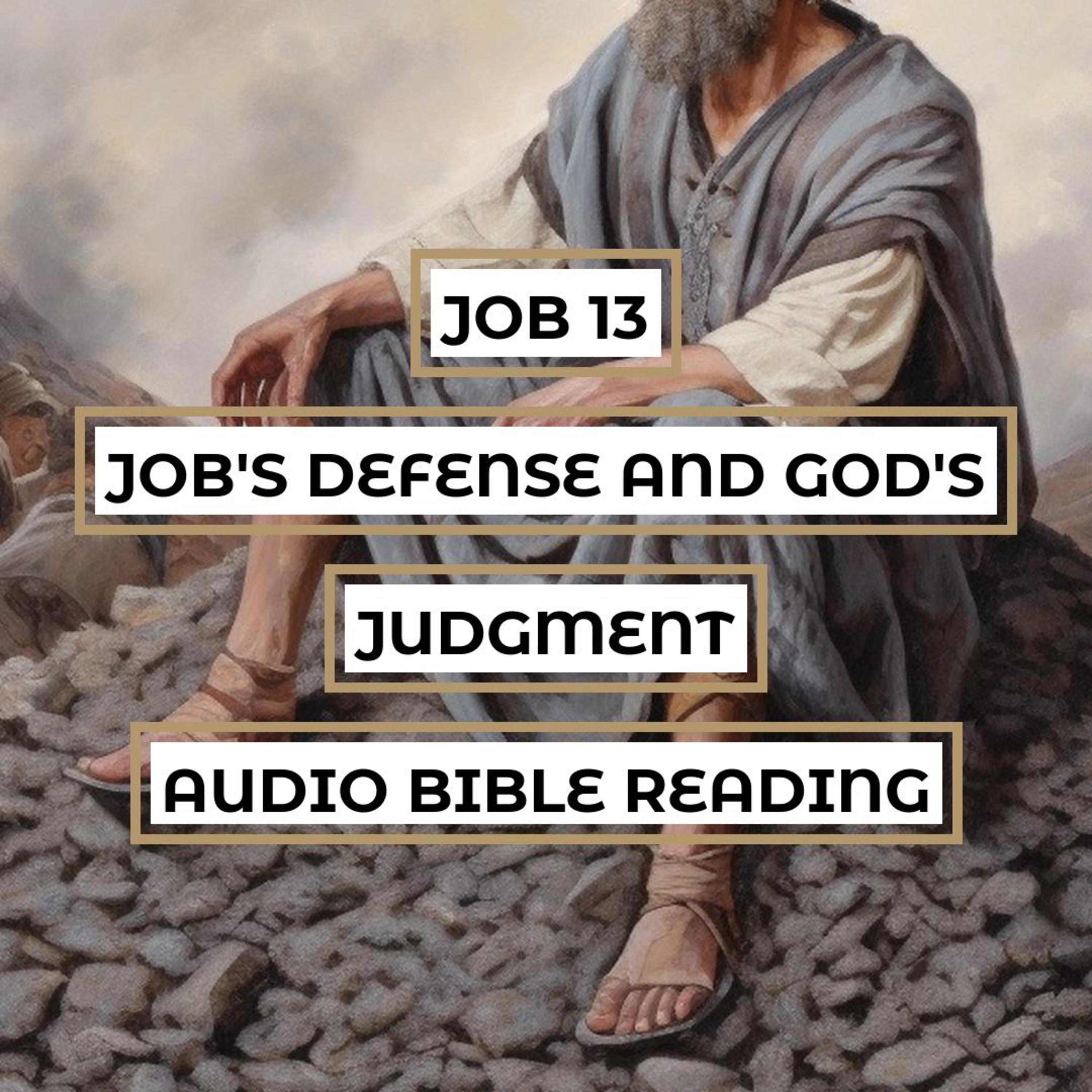 Job 13: Job's Defense and God's Judgment - Clear & Engaging Audio Bible Reading | Job's Honesty, Accusations Against Friends, and Search for God's Justice episode artwork