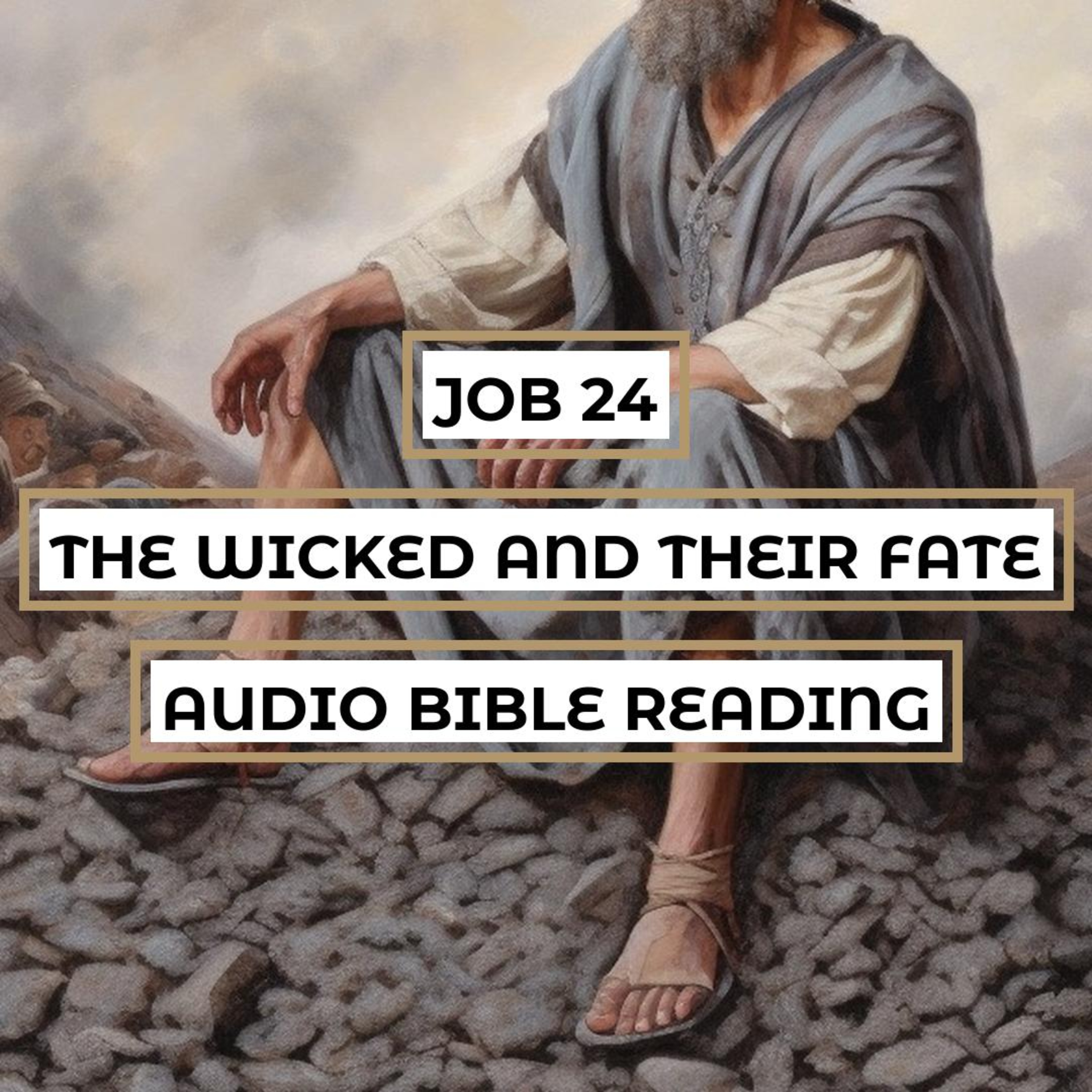 Job 24: The Wicked and Their Fate - Clear & Engaging Audio Bible Reading | The Oppression of the Poor, the Mystery of Life, and the Judgment of God episode artwork