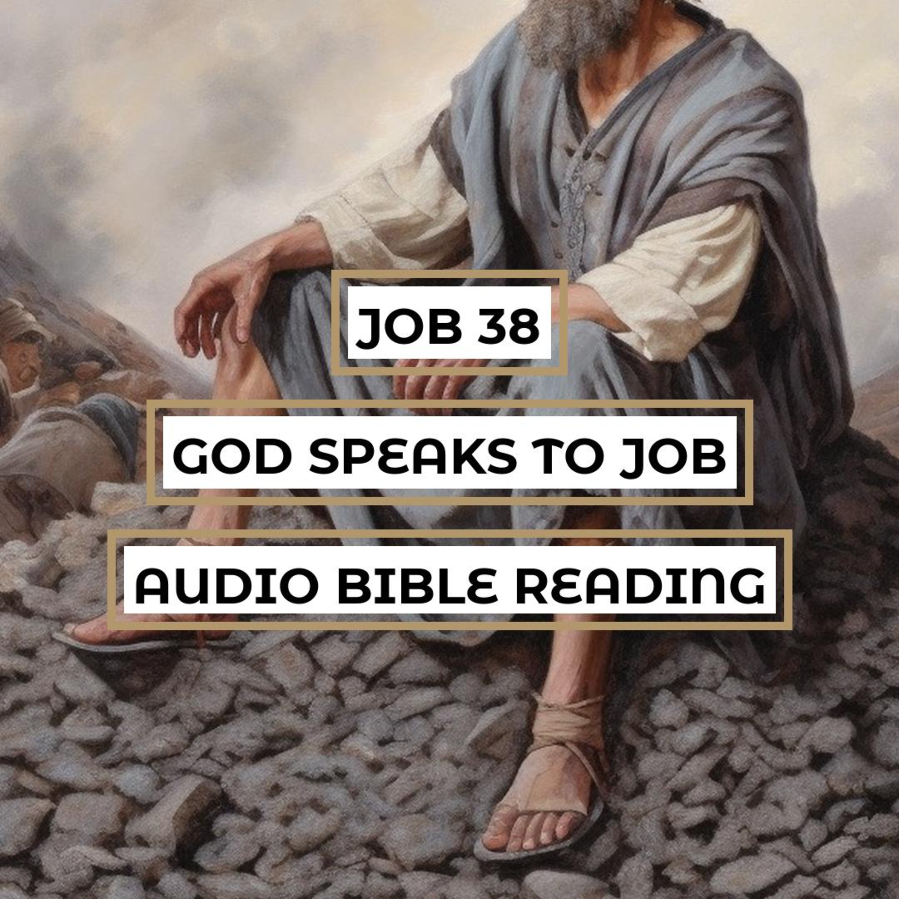 Job 38: God Speaks to Job - Clear & Engaging Audio Bible Reading | The Lord's Questions, His Power, and Wisdom episode artwork