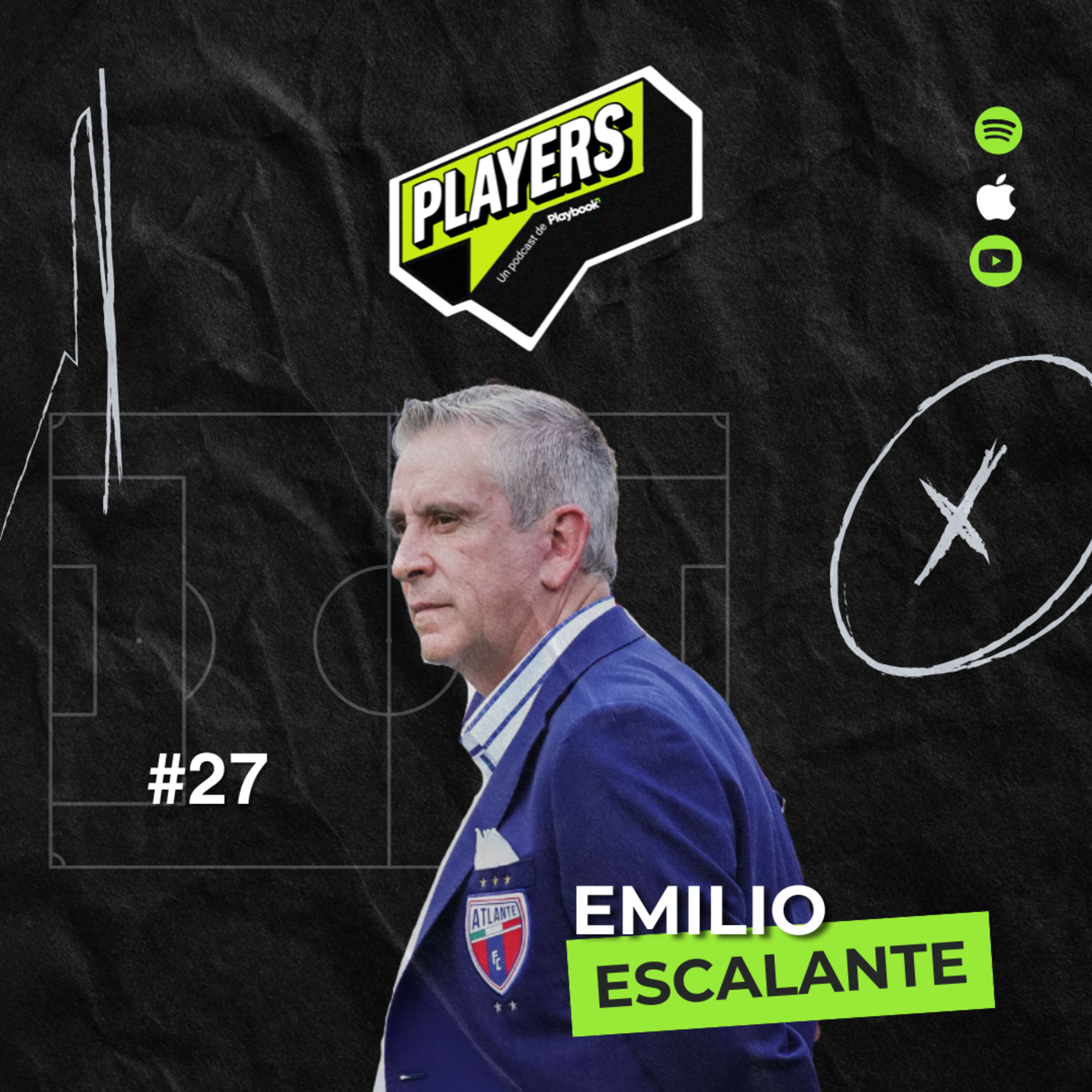 #27 Emilio Escalante - ¿es negocio el Atlante?, el poder de una plaza y afición potentes, ¿regresa el Atlante a primera? episode artwork