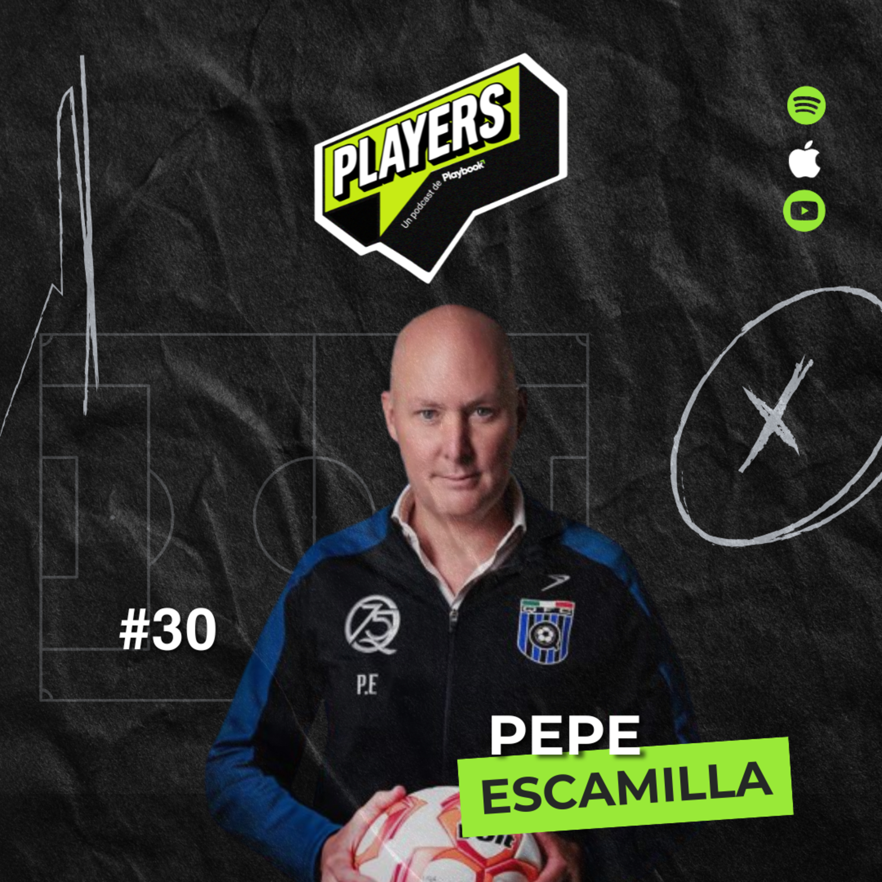 #30 Pepe Escamilla - operar una liga como la NBA, convertir un equipo de futbol en una marca de entretenimiento, replicar el playbook de ligas estadounidenses episode artwork