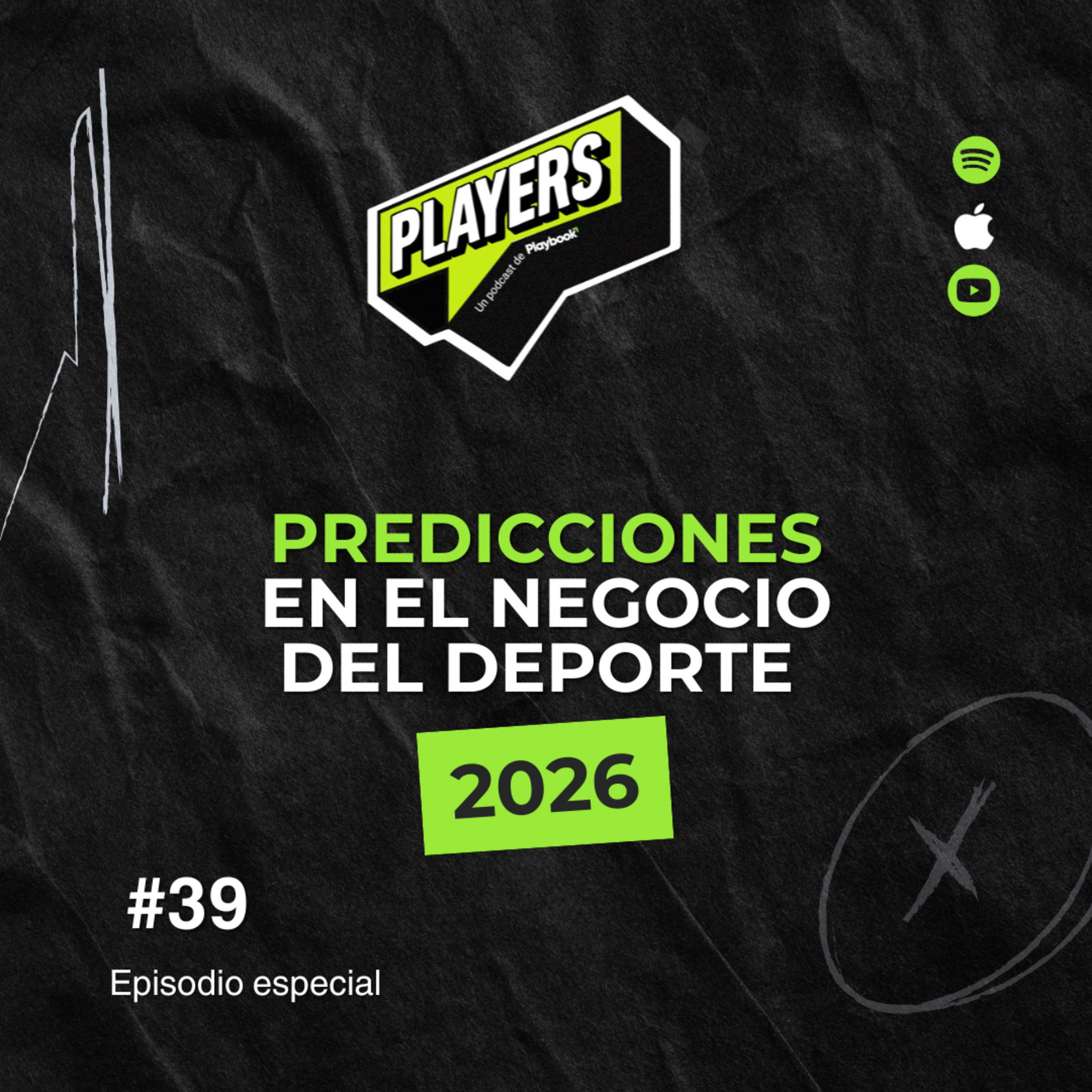 #39 Predicciones 2026 en el negocio del deporte episode artwork