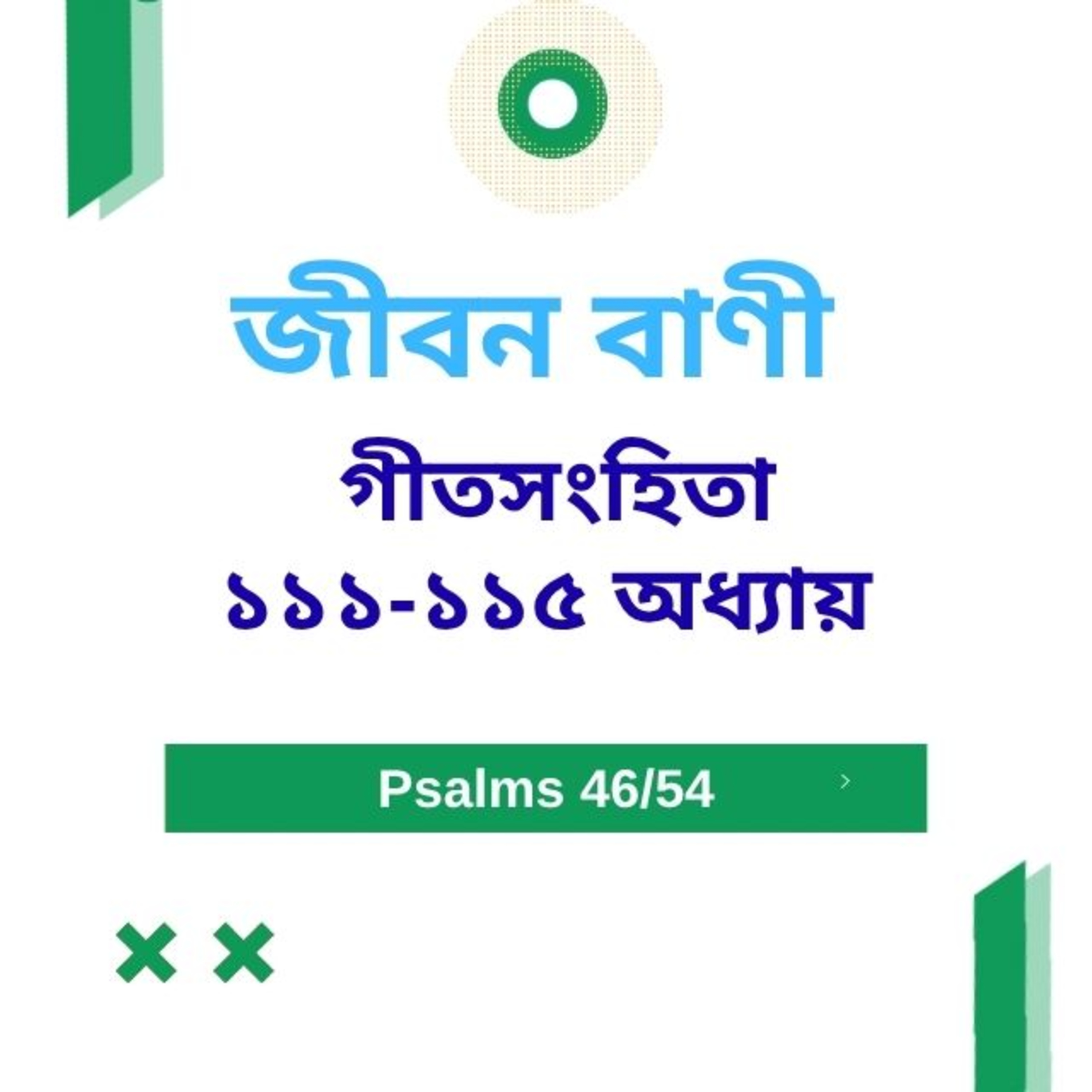 Bengali Bible Study 0646 গীতসংহিতা ১ ১ ১ - ১ ১ ৫   Word Resounds Today Jeeban Bani For Thru The Bible episode artwork