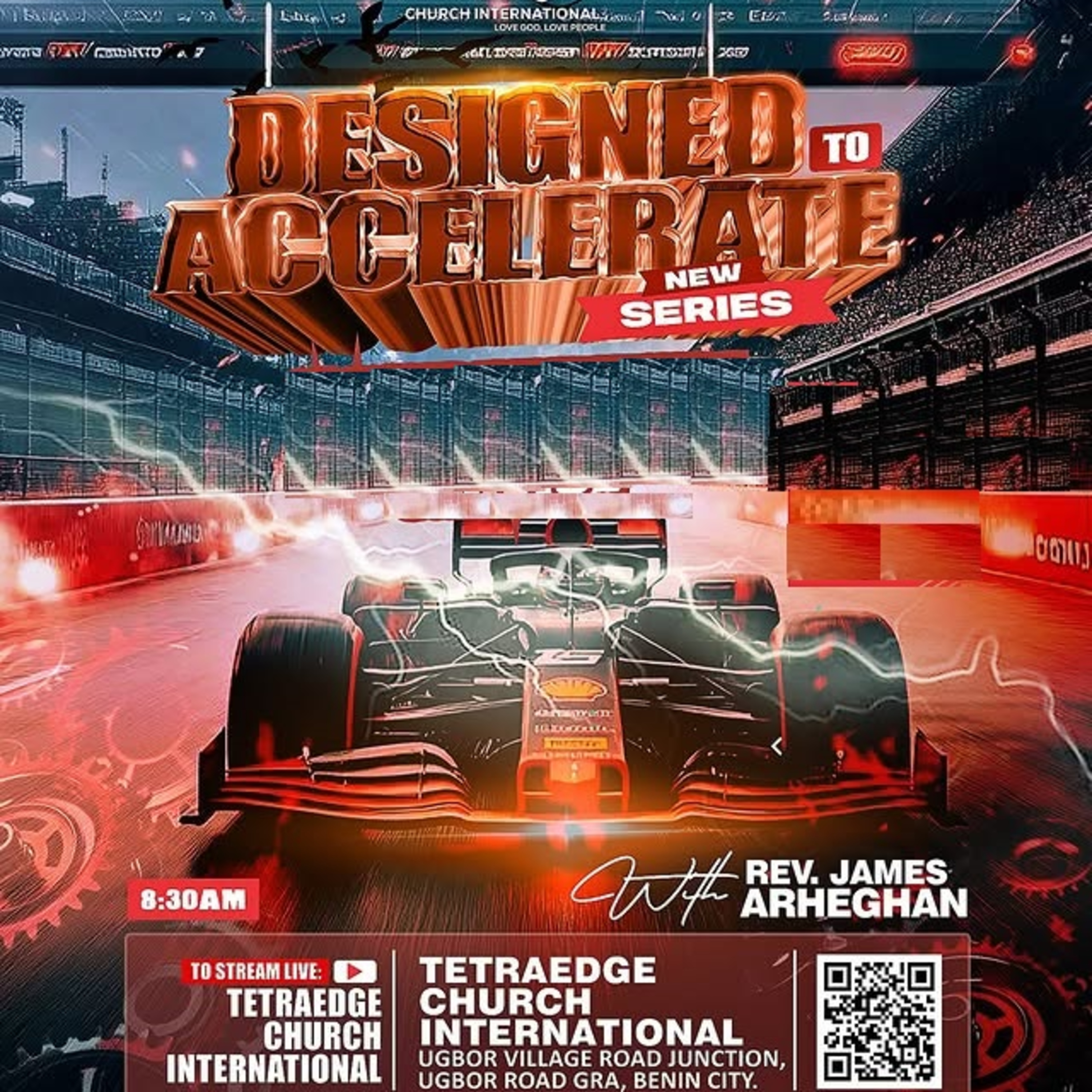 Designed To Accelerate: Planning And Preparing For Speed - Rev James Arheghan episode artwork
