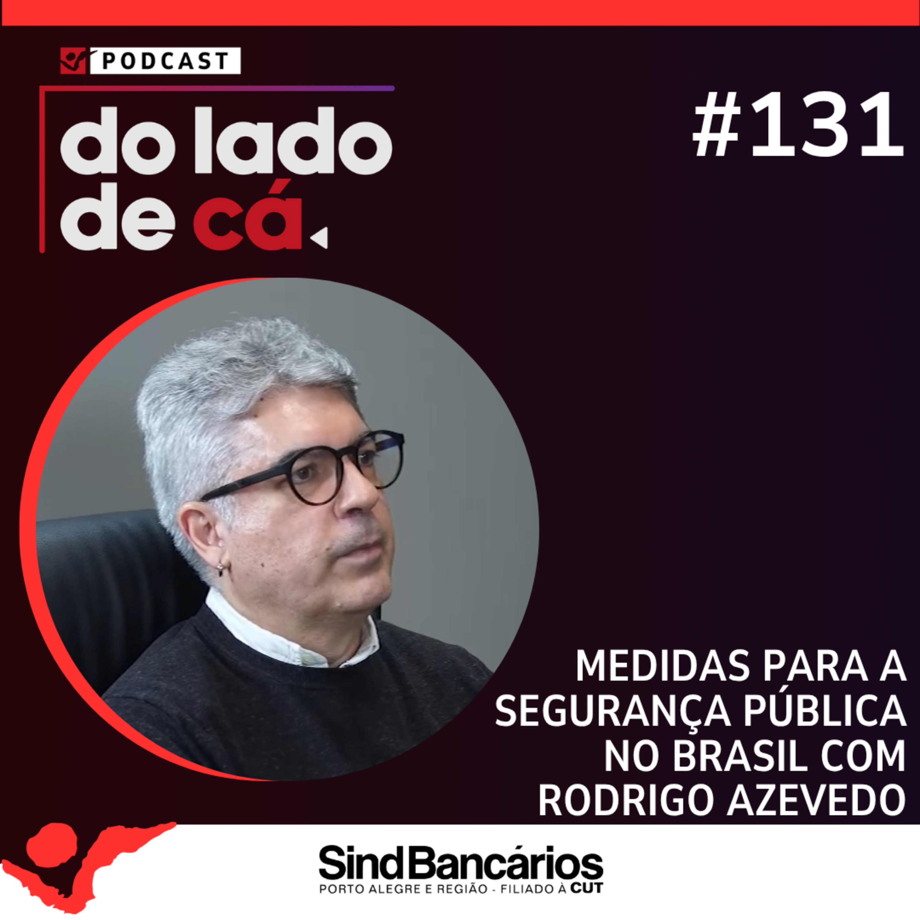 MEDIDAS PARA A SEGURANÇA PÚBLICA NO BRASIL COM RODRIGO AZEVEDO | DO LADO DE CÁ #131 episode artwork
