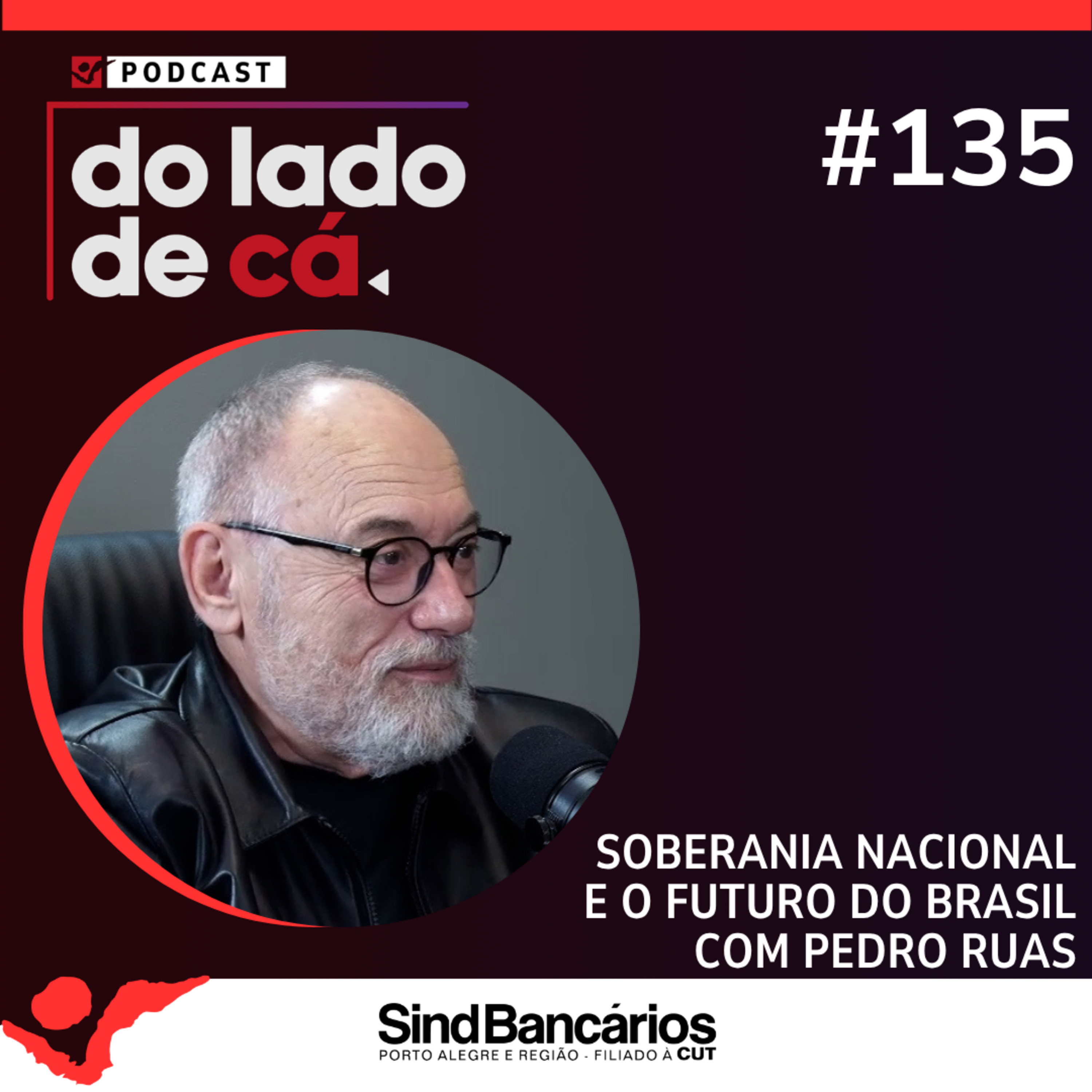 SOBERANIA NACINAL E O FUTURO DO BRASIL COM PEDRO RUAS | DO LADO DE CÁ #135 episode artwork