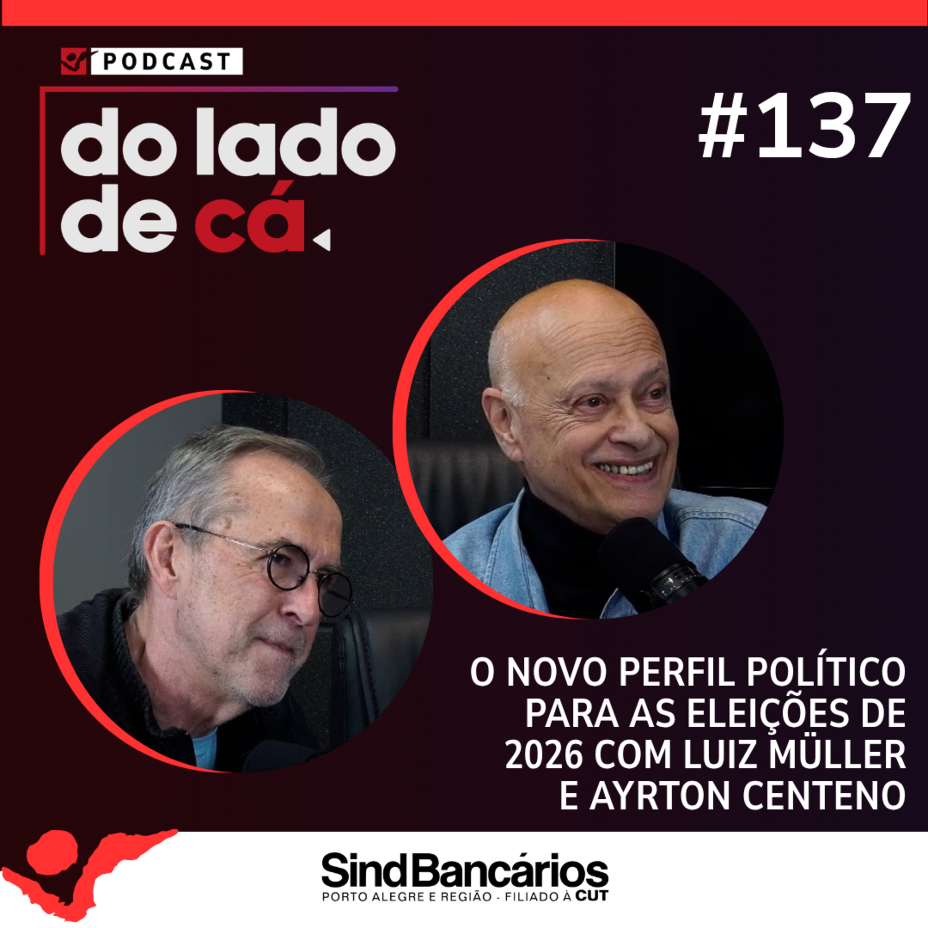 O NOVO PERFIL POLÍTICO PARA AS ELEIÇÕES DE 2026 COM LUIZ MÜLLER E AYRTON CENTENO | DO LADO DE CÁ 137 episode artwork
