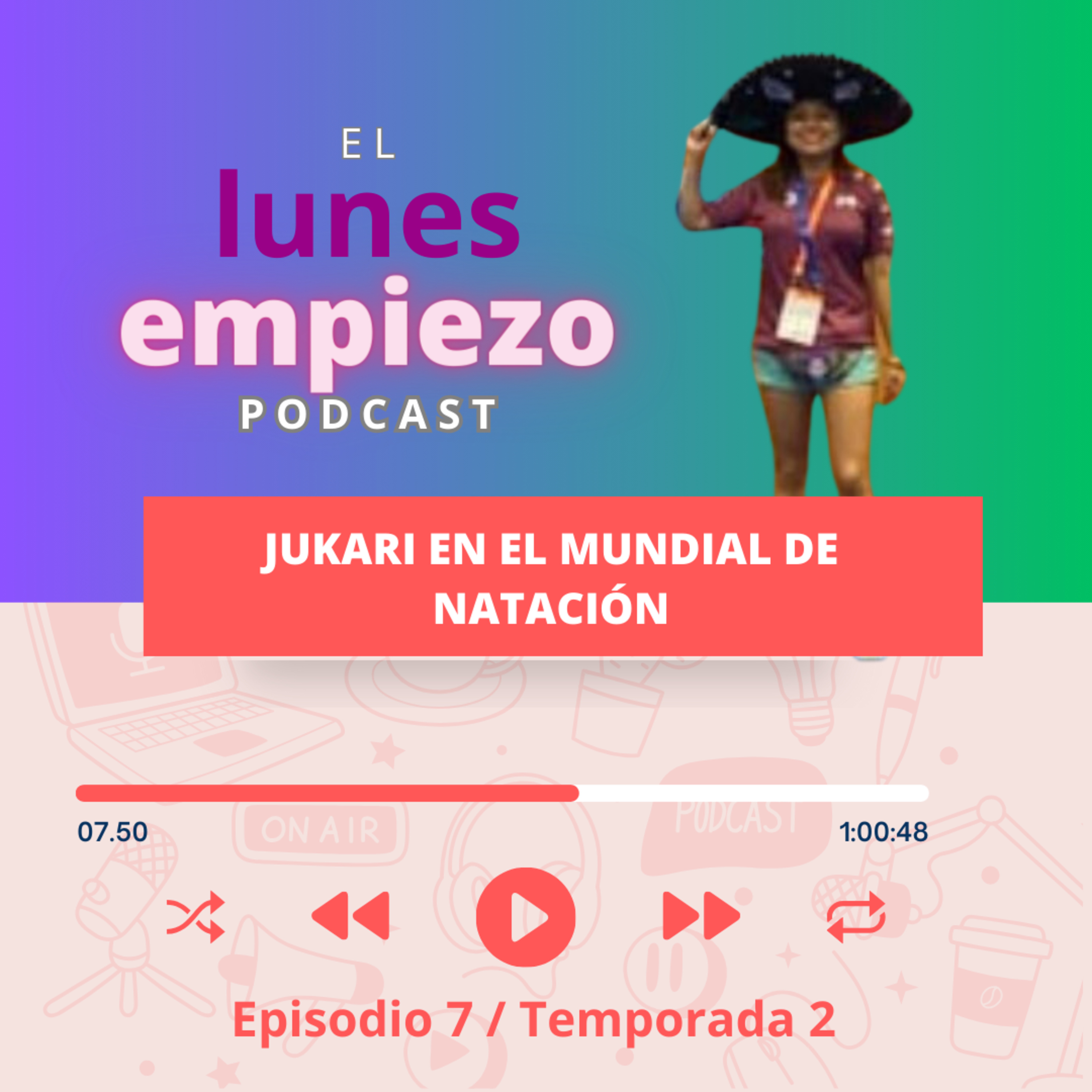 E8T2 Jukari en el mundial de natación