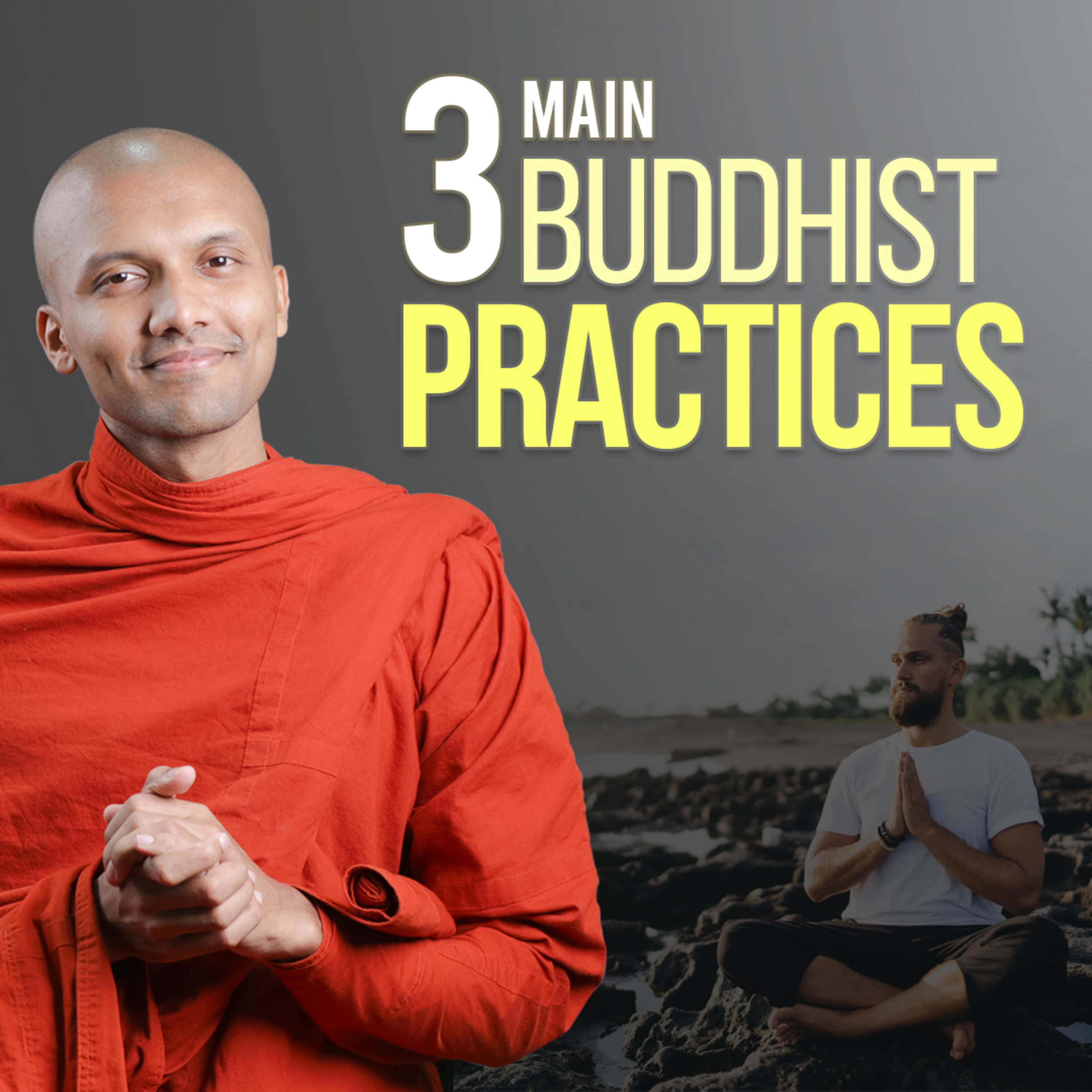 cover of episode 3 Main Buddhist Practices | Buddhism In English