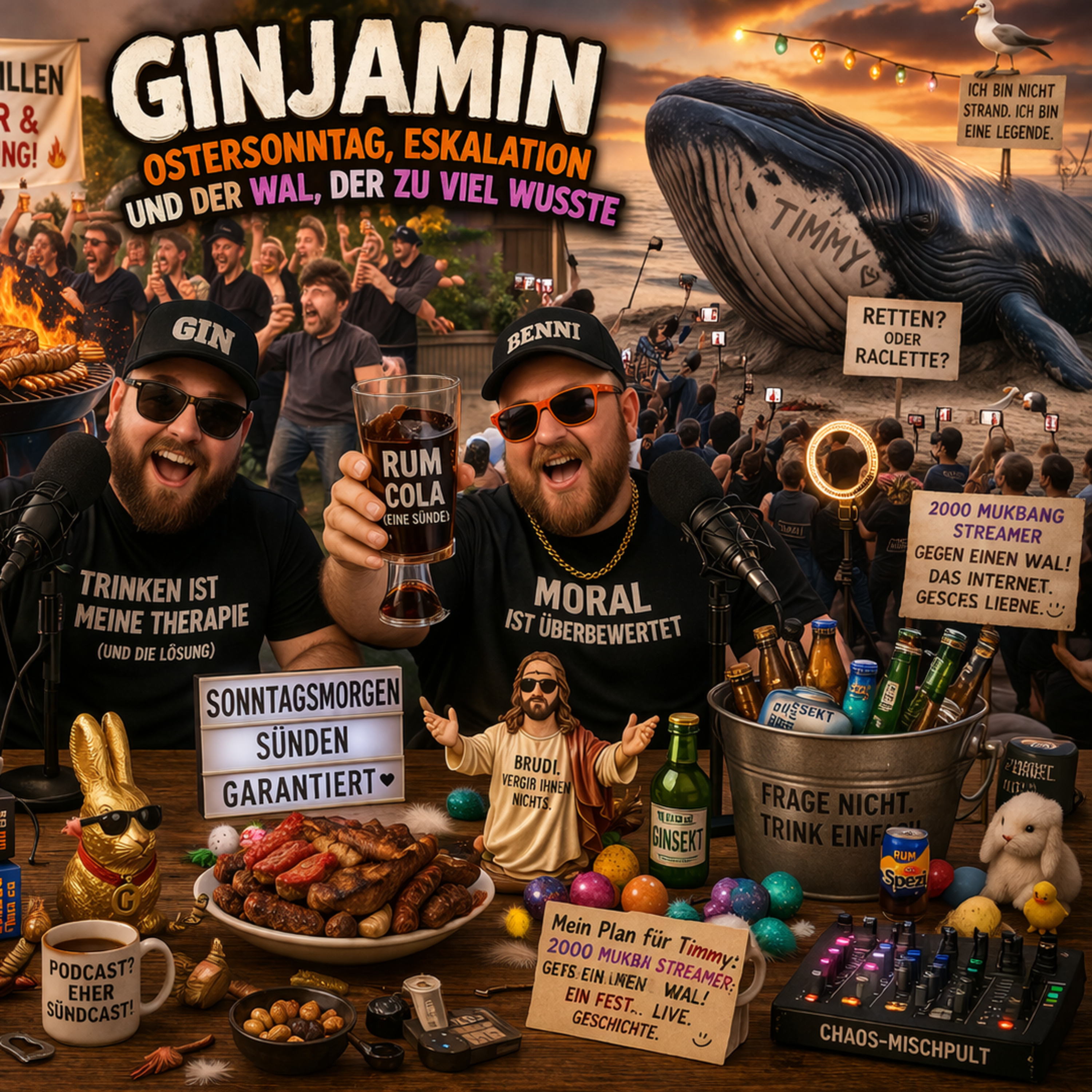 Ginjamins Welt - Schwarzer Humor für helle Köpfe