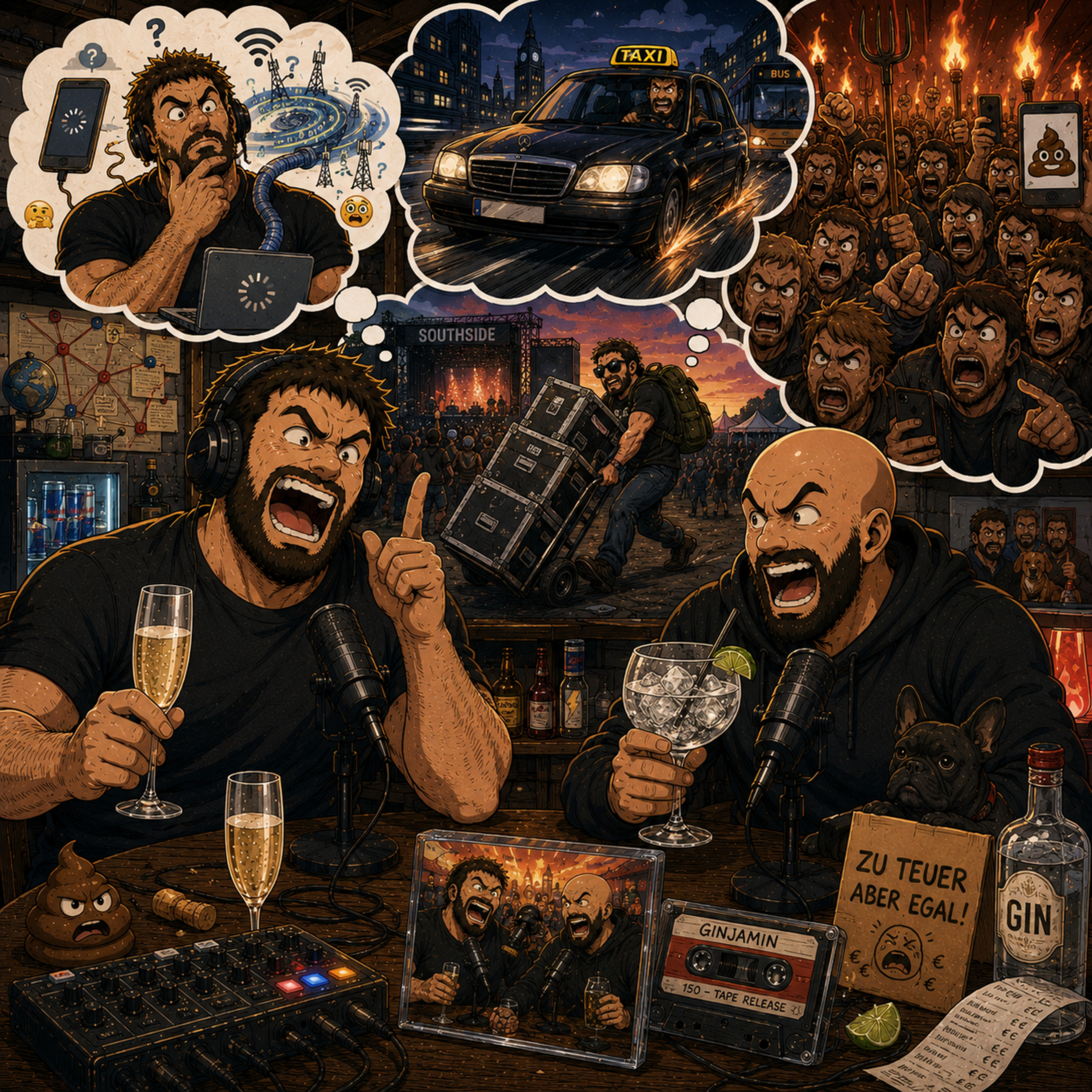 Episode 152 - Datenvolumen, Todes-Taxis und der schwerste Sackkarren Europas episode artwork