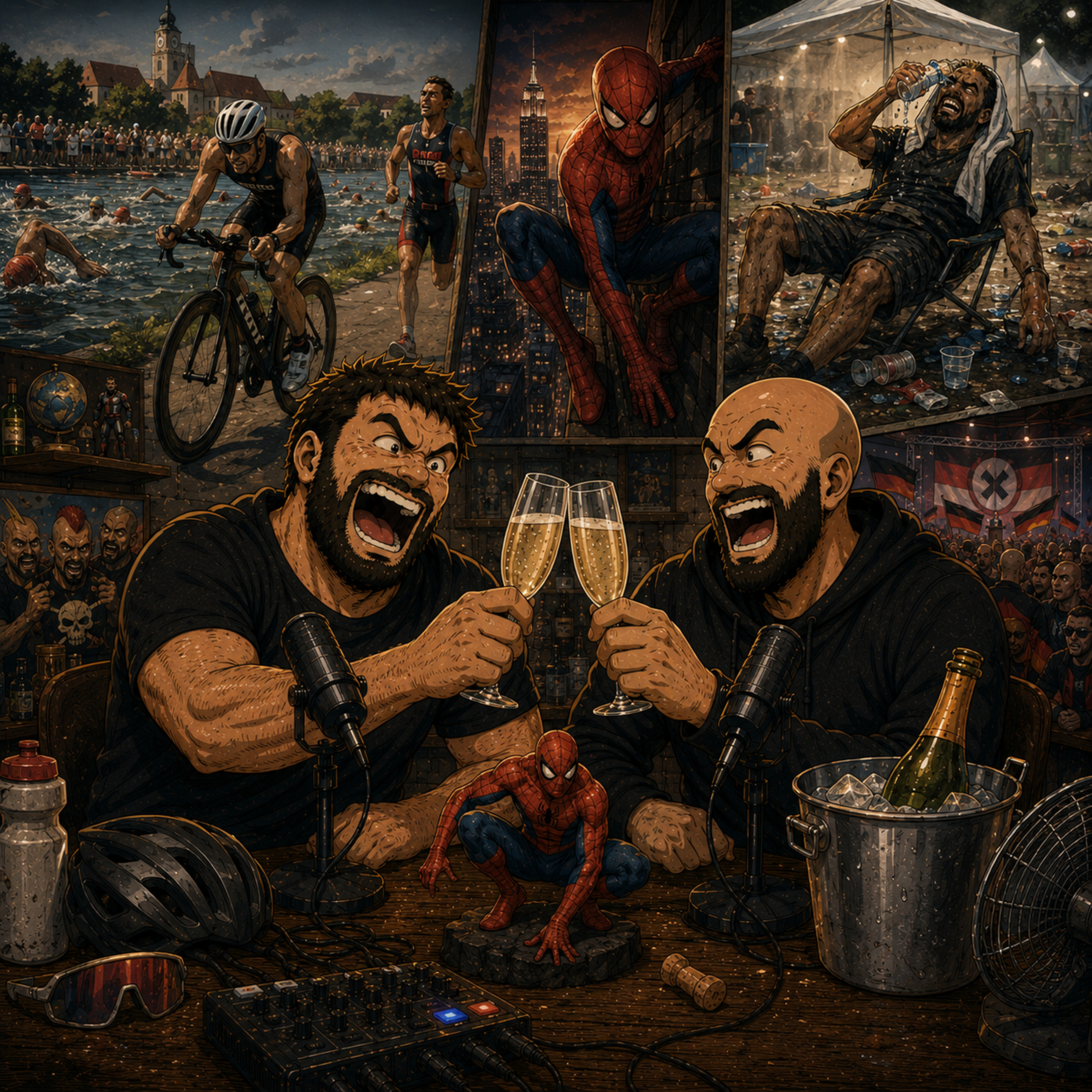 Episode 154 - Schweiß, Spinnenhelden und der längste Hitzschlag Frankens episode artwork