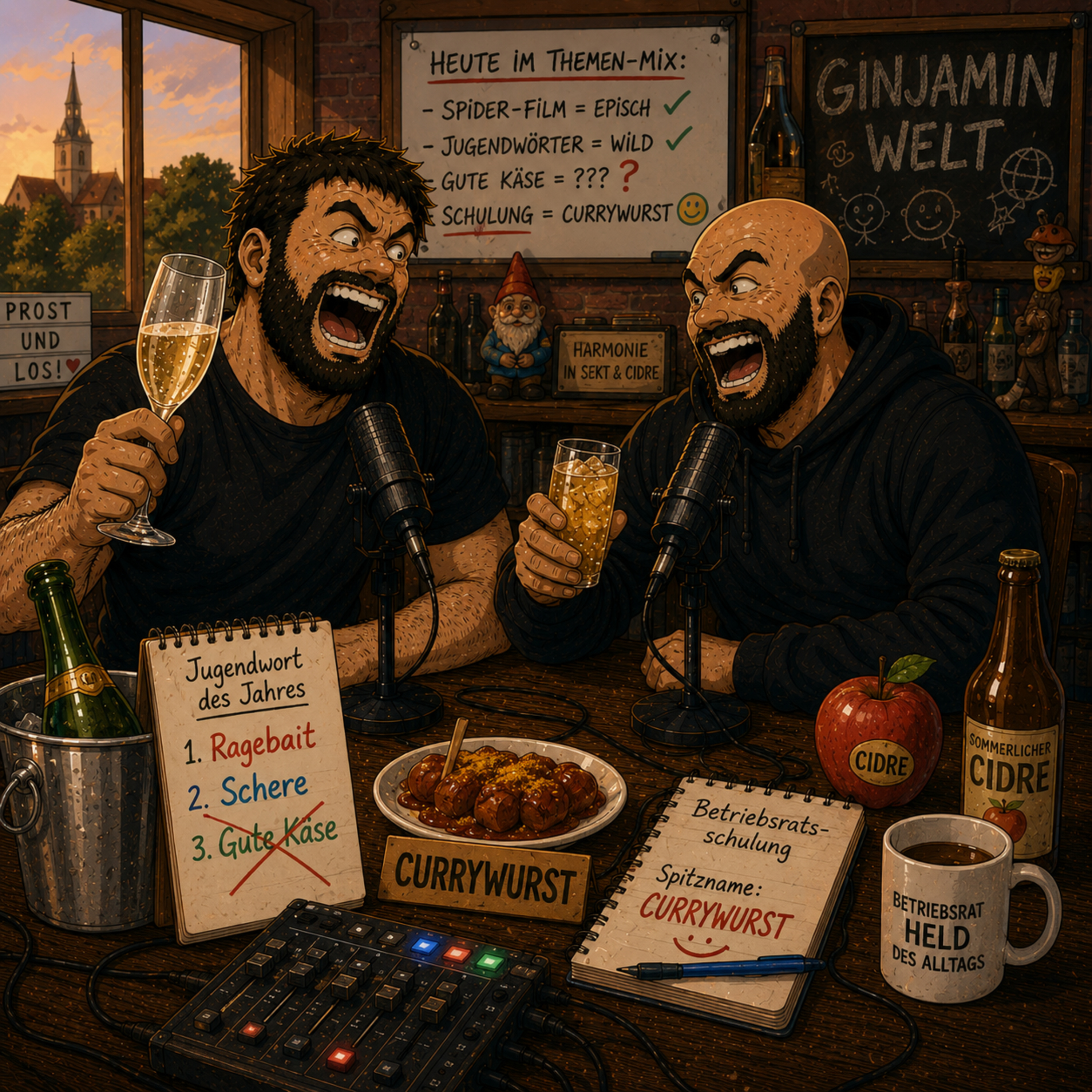 Episode 158 - Currywurst, Jugendwörter und der freundliche Netzschwinger aus der Nachbarschaft episode artwork