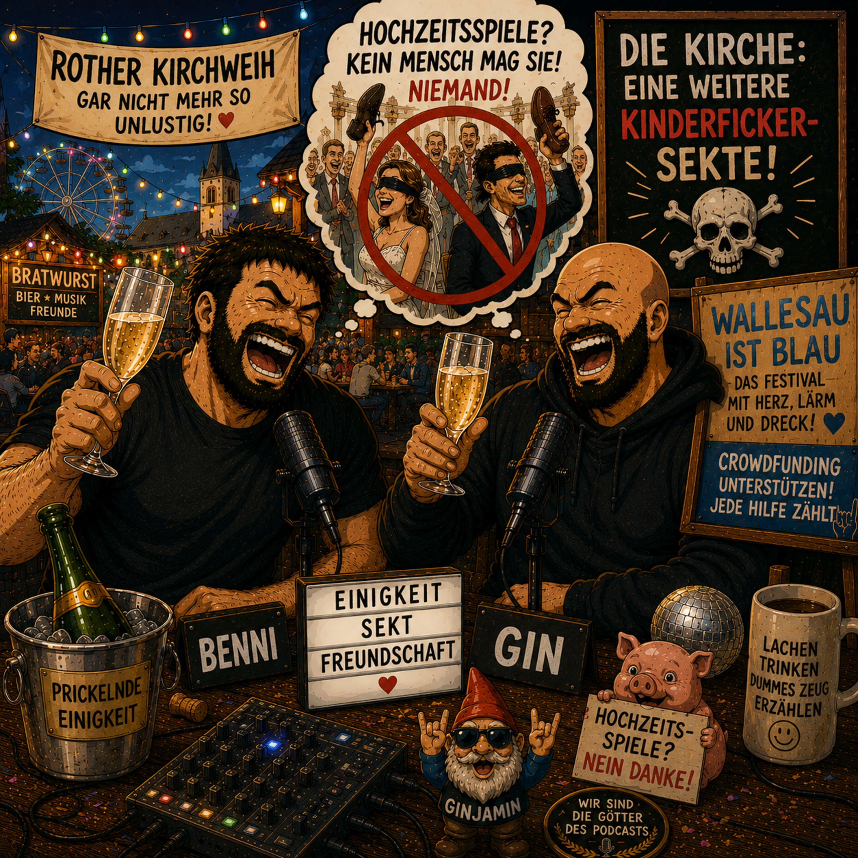 Episode 159 - Kirchweih, Hochzeitsspiele und die große Frage nach der menschlichen Würde episode artwork