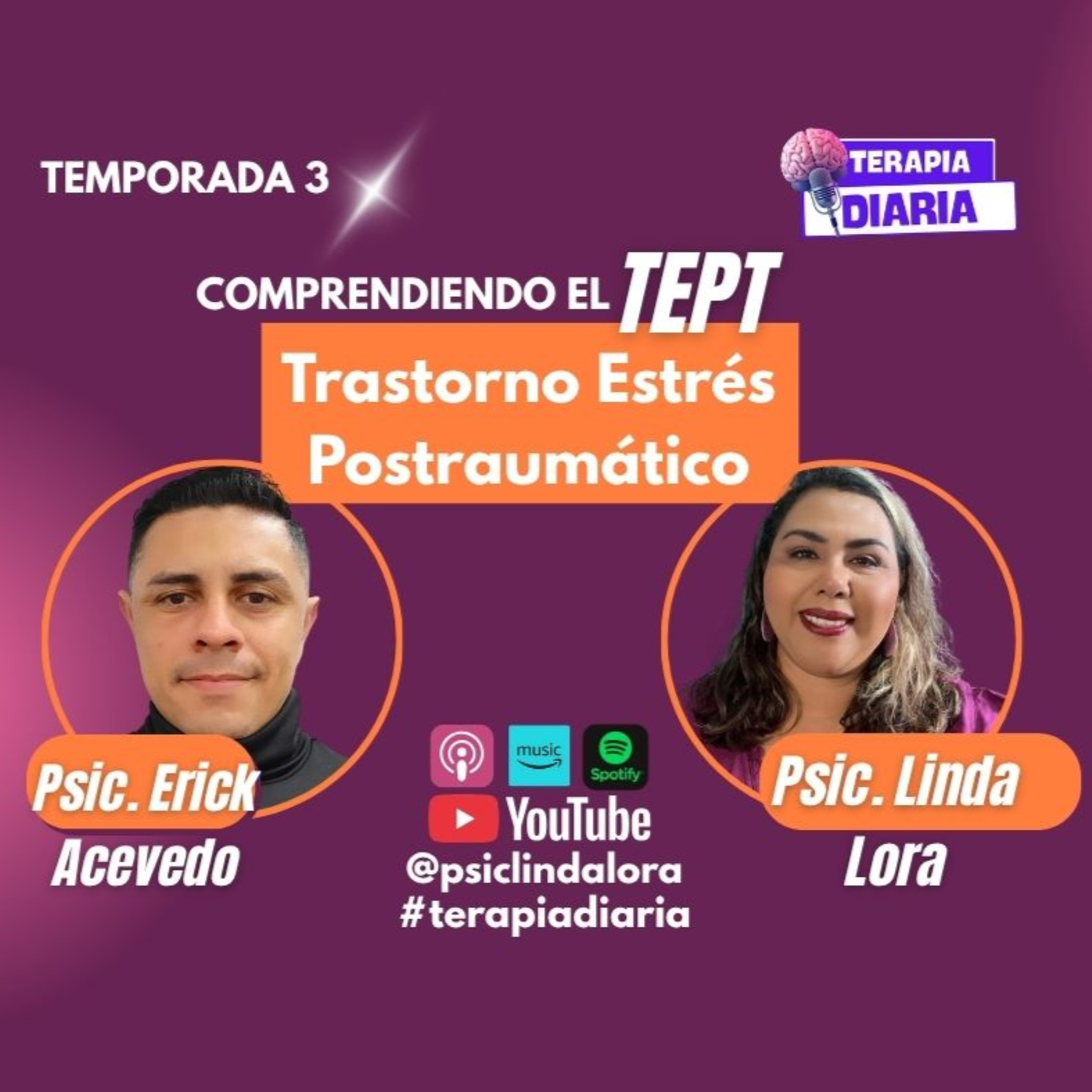 T3-Ep8 Comprendiendo el Trastorno de Estrés Postraumático TEP episode artwork