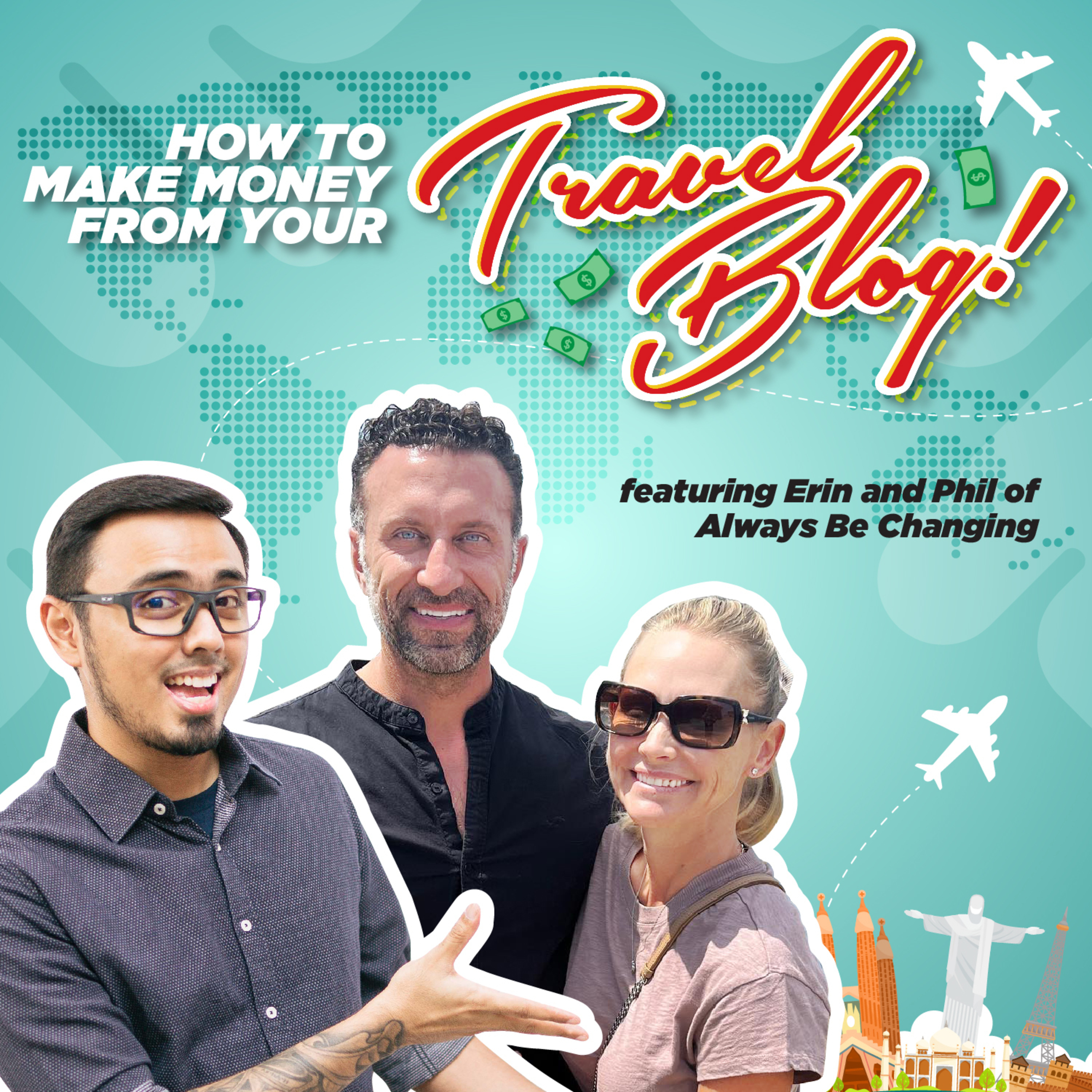 How to Monetize Your Travel Blog and Make Money on YouTube! episode artwork
