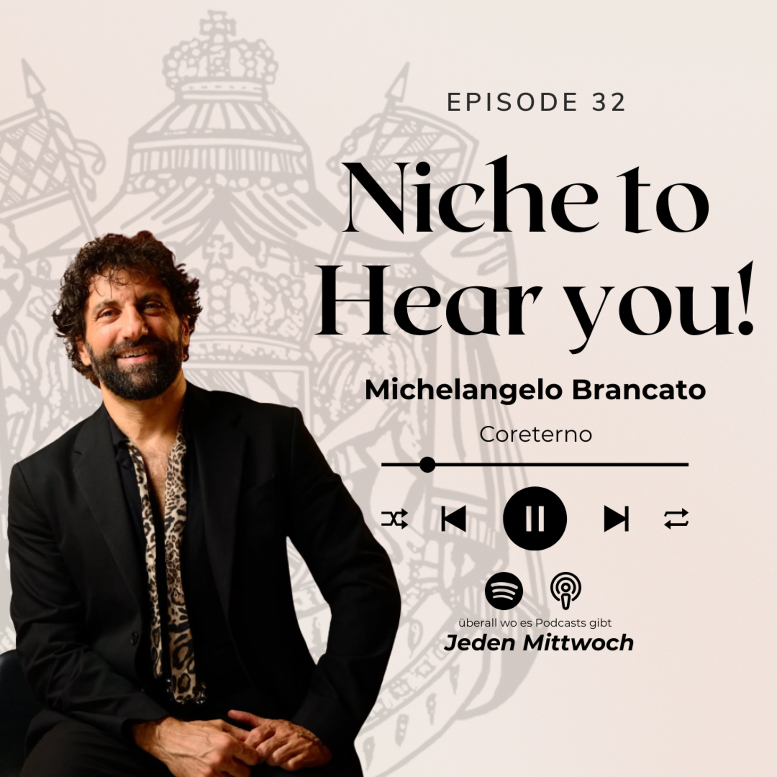 Zwischen Rock’n’Roll, Symbolik und Duftkunst – Michelangelo Brancato über Coreterno episode artwork