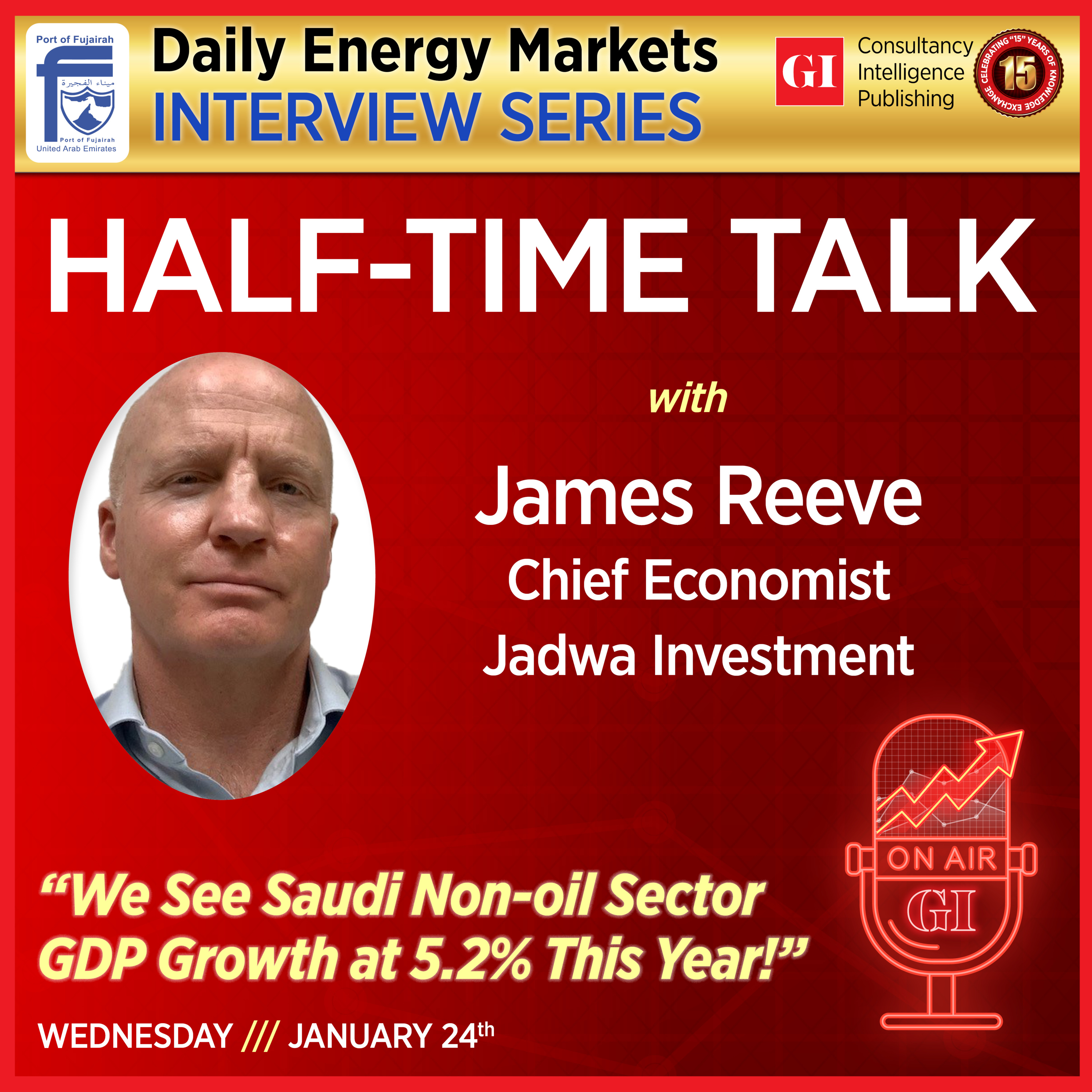 We See Saudi Non-oil Sector GDP Growth at 5.2% This Year!