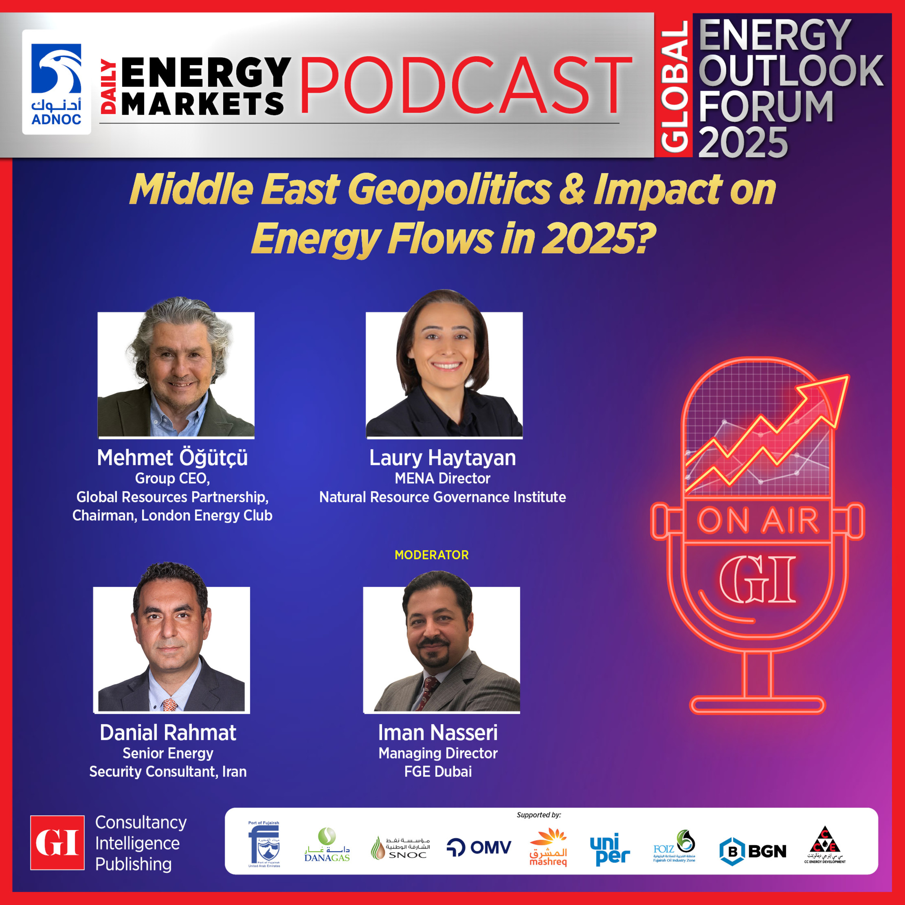 PODCAST: Middle East Geopolitics & Impact on Energy Flows in 2025? episode artwork