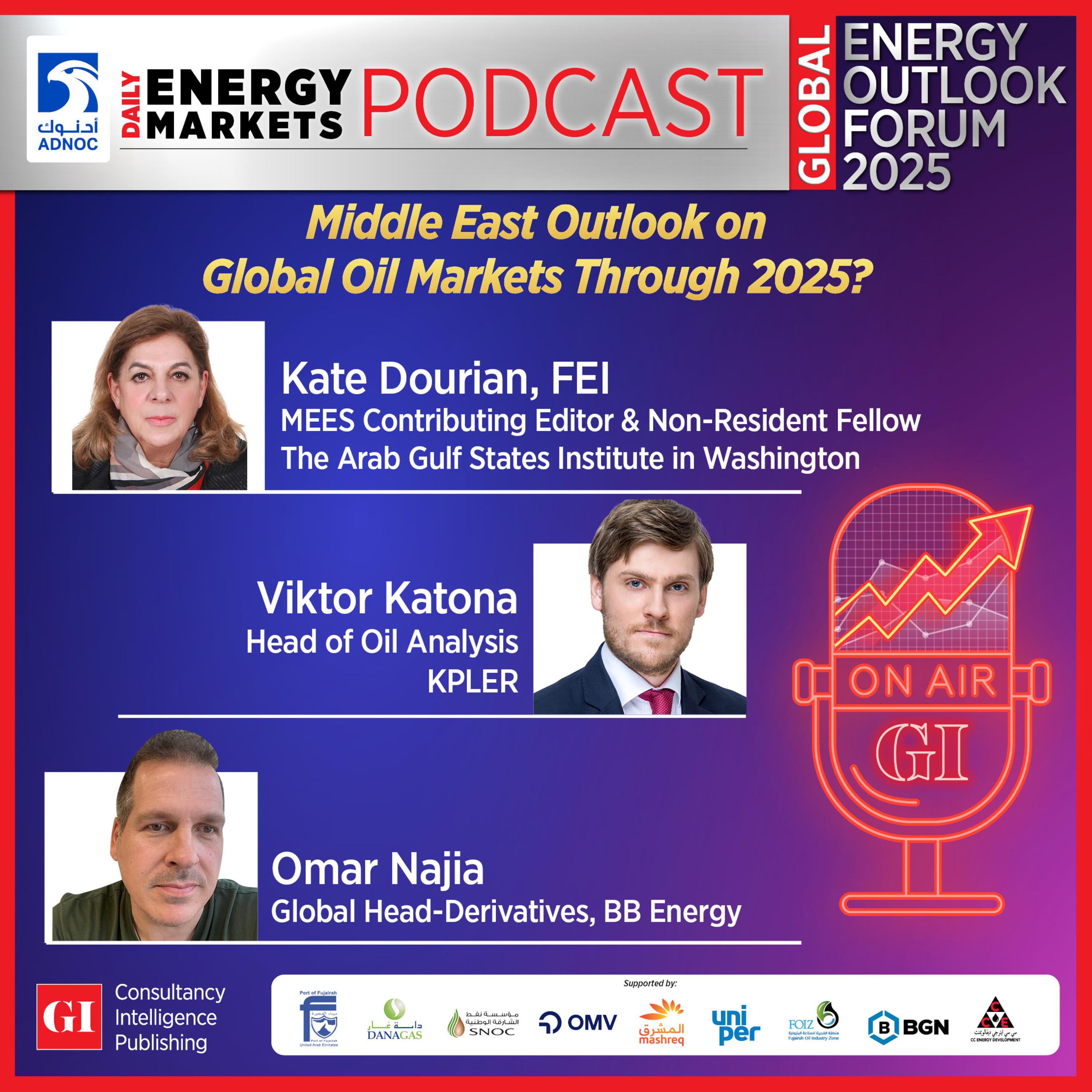 PODCAST: Middle East Outlook on Global Oil Markets Through 2025? episode artwork