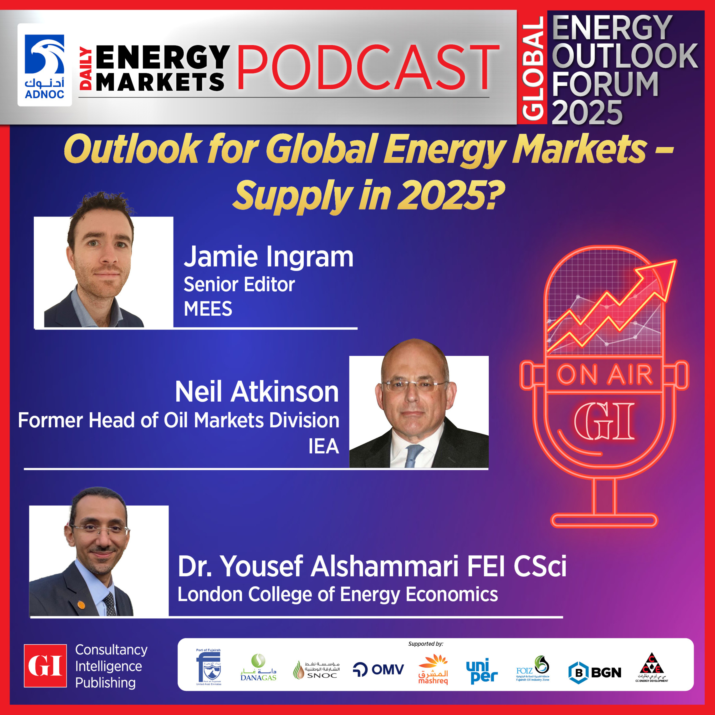 PODCAST: Outlook for Global Energy Markets – Supply in 2025? episode artwork