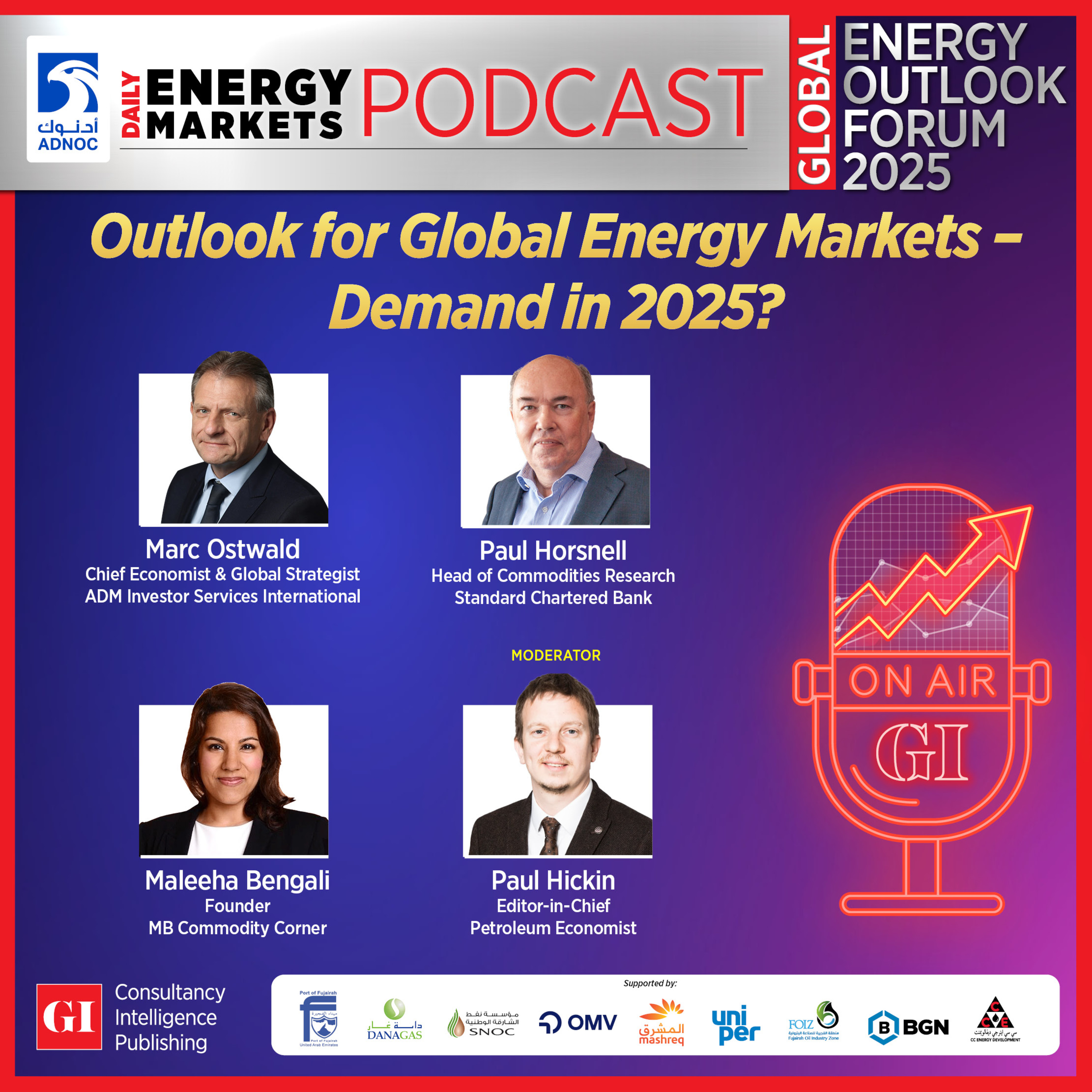 PODCAST: Outlook for Global Energy Markets – Demand in 2025? episode artwork