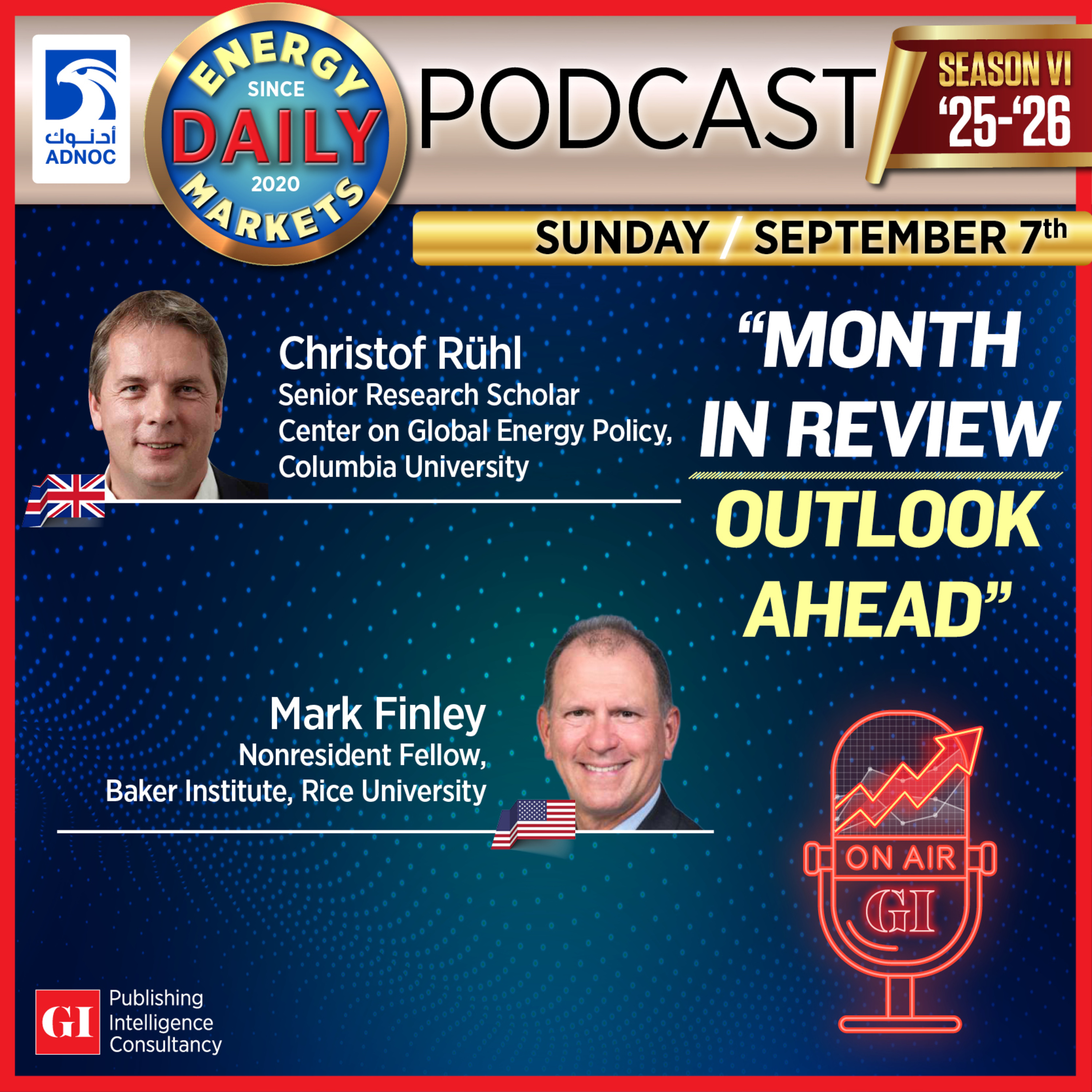 PODCAST: Daily Energy Markets - September 8th episode artwork