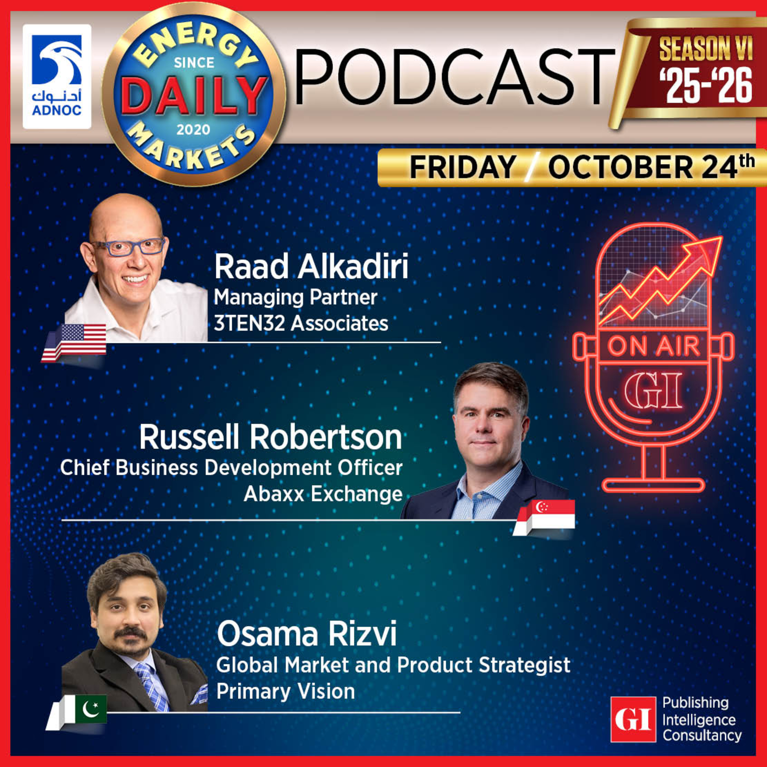 PODCAST: Daily Energy Markets - Oct 24th
