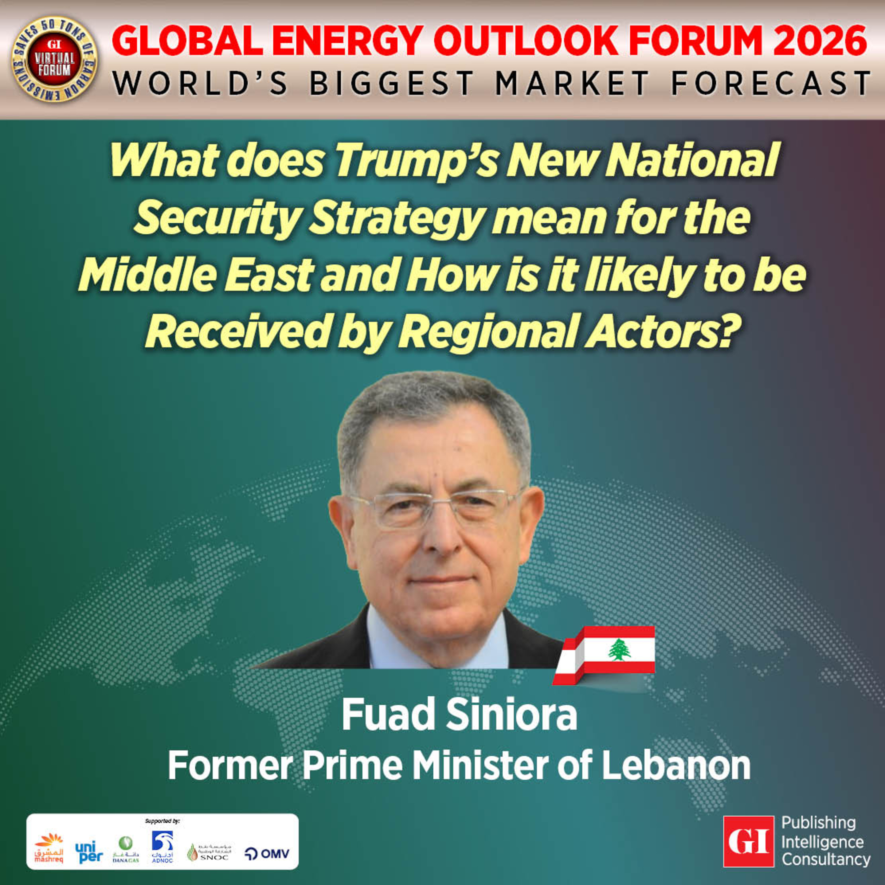 THE GLOBAL ENERGY OUTLOOK FORUM 2026 - MIDDLE EAST FEATURE INTERVIEW episode artwork