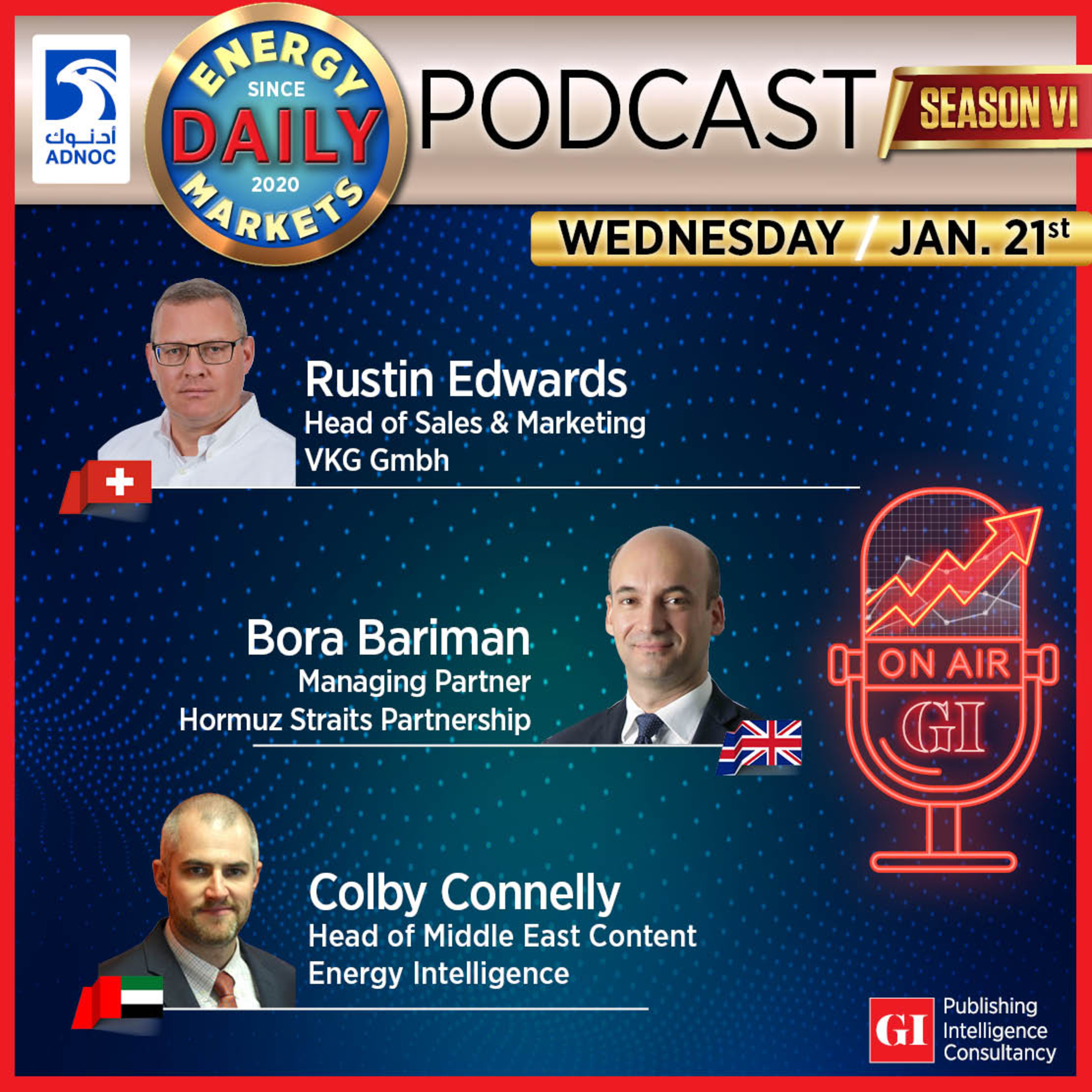 PODCAST: Daily Energy Markets - Jan. 21st episode artwork