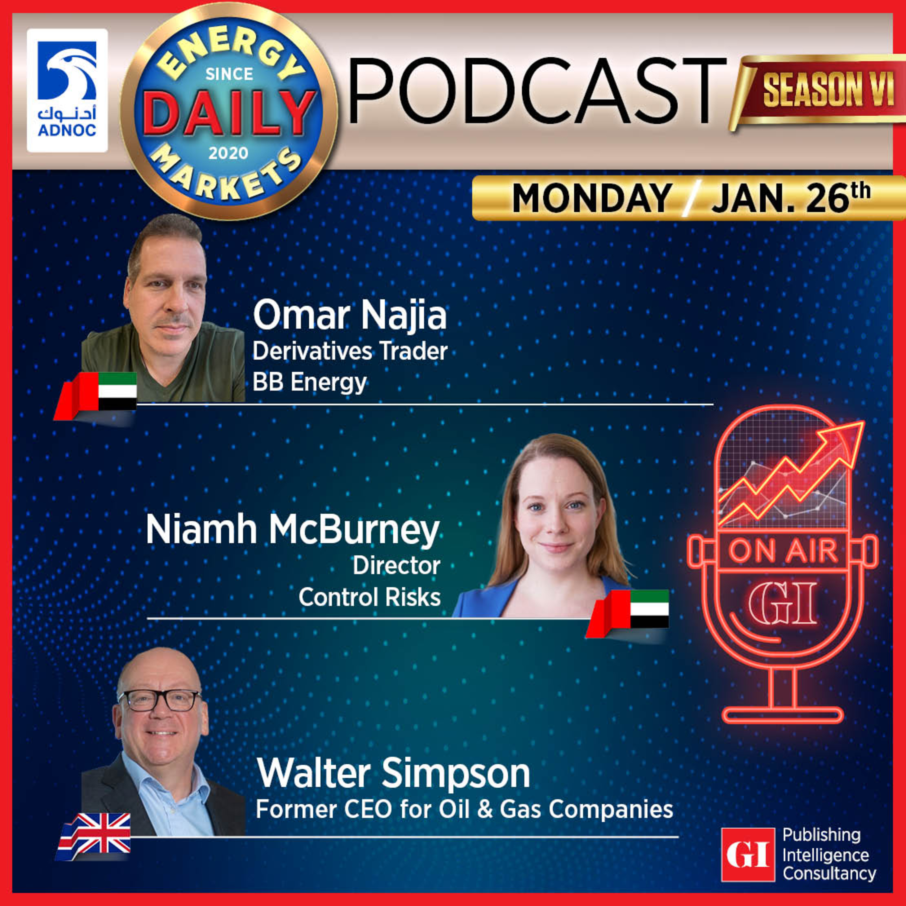 PODCAST: Daily Energy Markets - Jan. 26th episode artwork