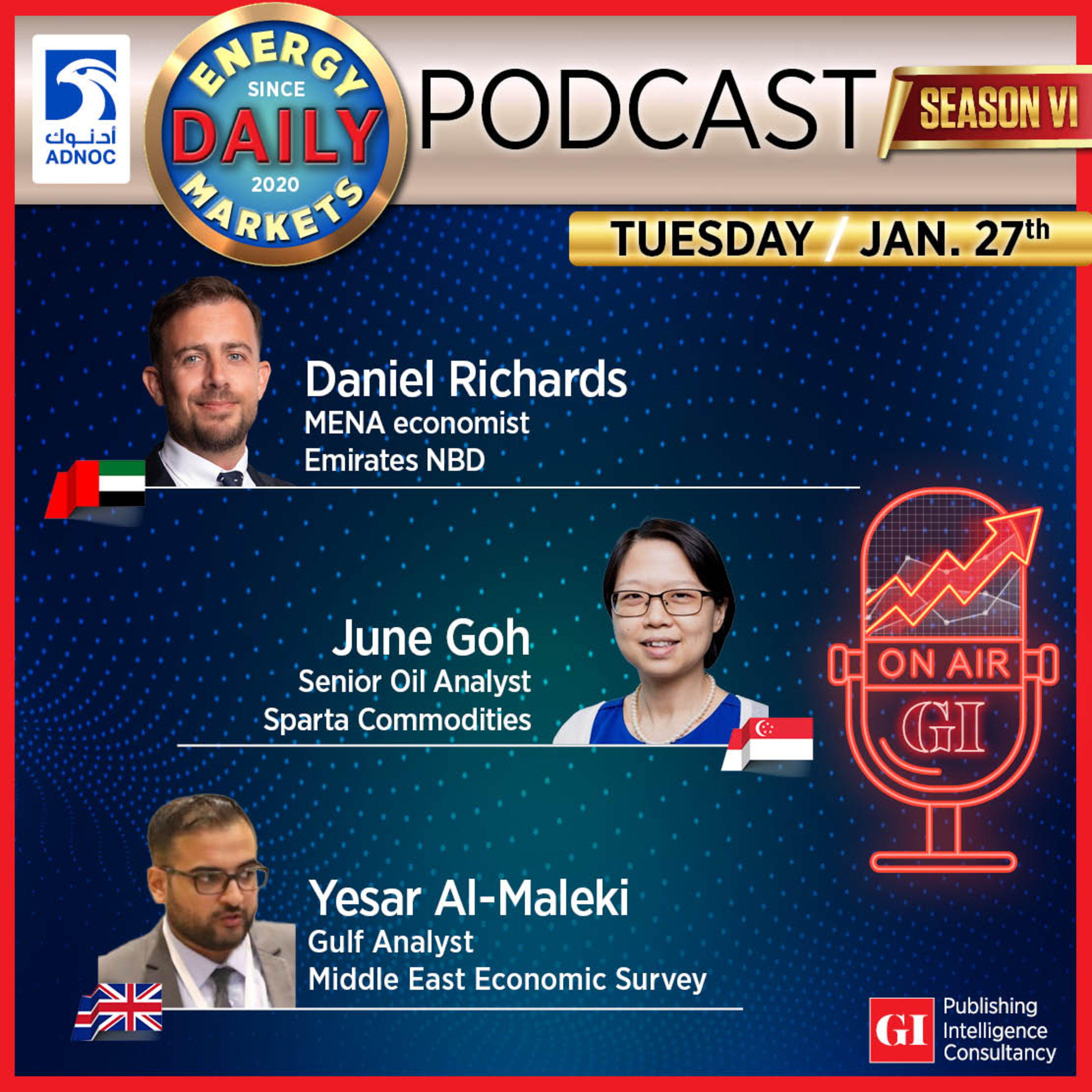 PODCAST: Daily Energy Markets - Jan. 27th episode artwork