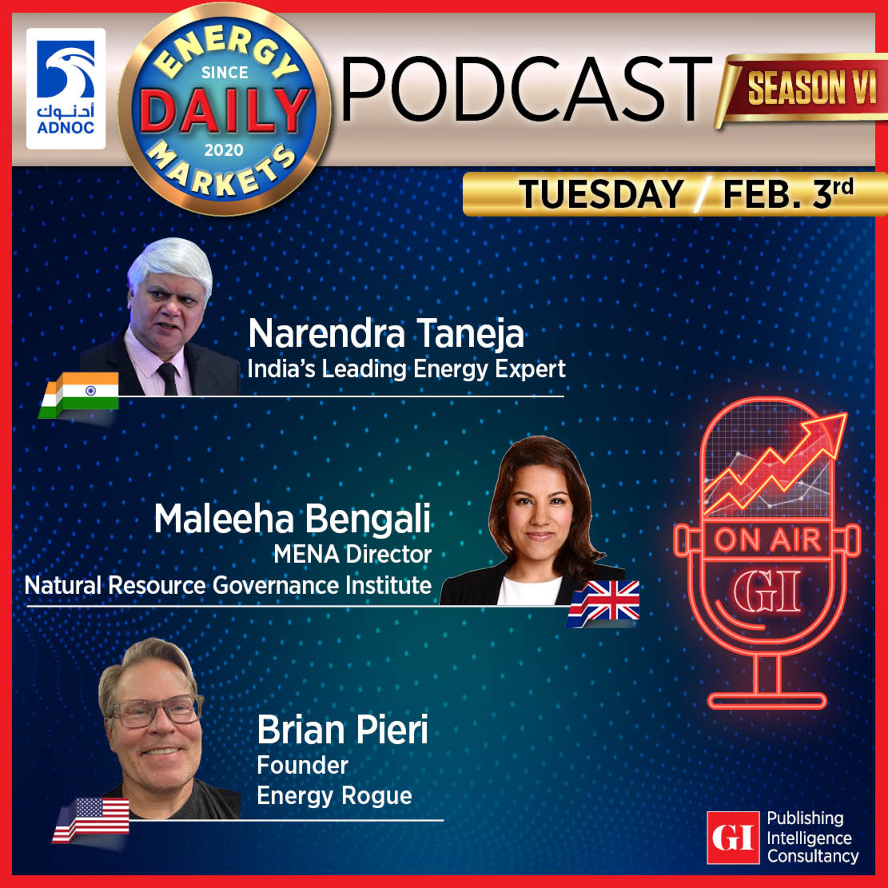 PODCAST: Daily Energy Markets - Feb 3rd episode artwork